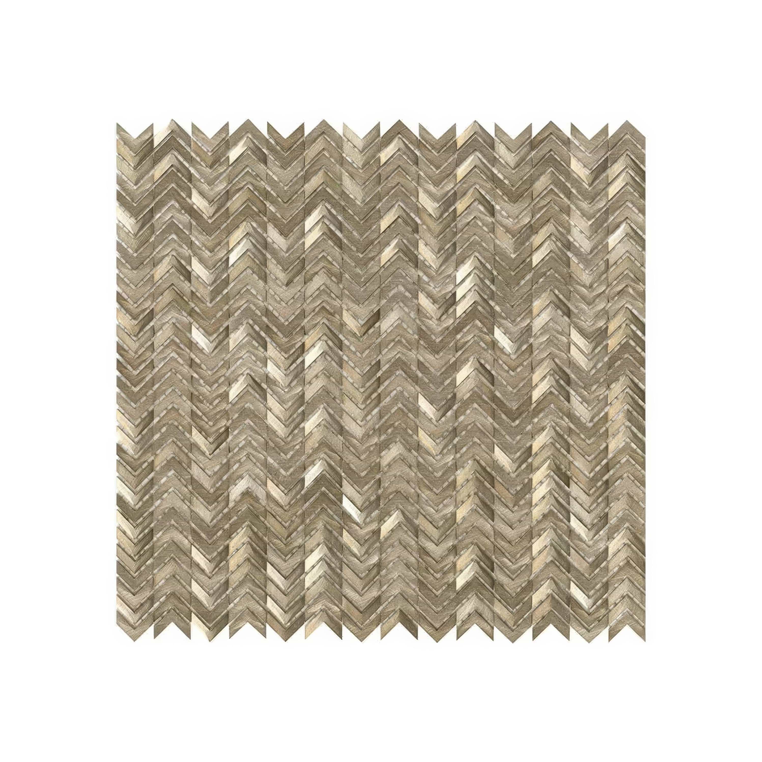 Gravity Aluminium Arrow Gold 29.8 x 30cm By Hyperion Tiles