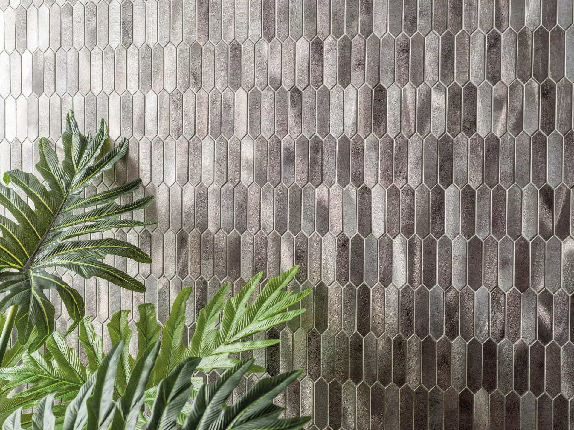 Odyssey Quartz Metal Mosaic By Hyperion Tiles