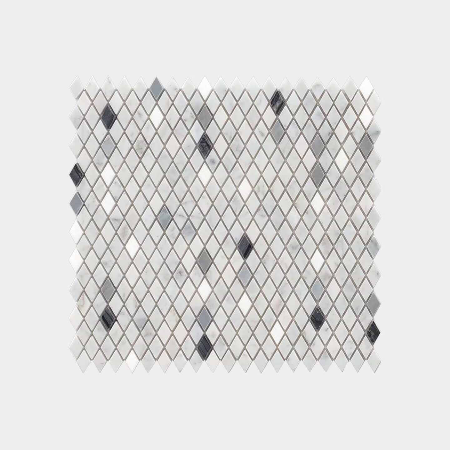 Gem Greys Mosaic By Hyperion Tiles