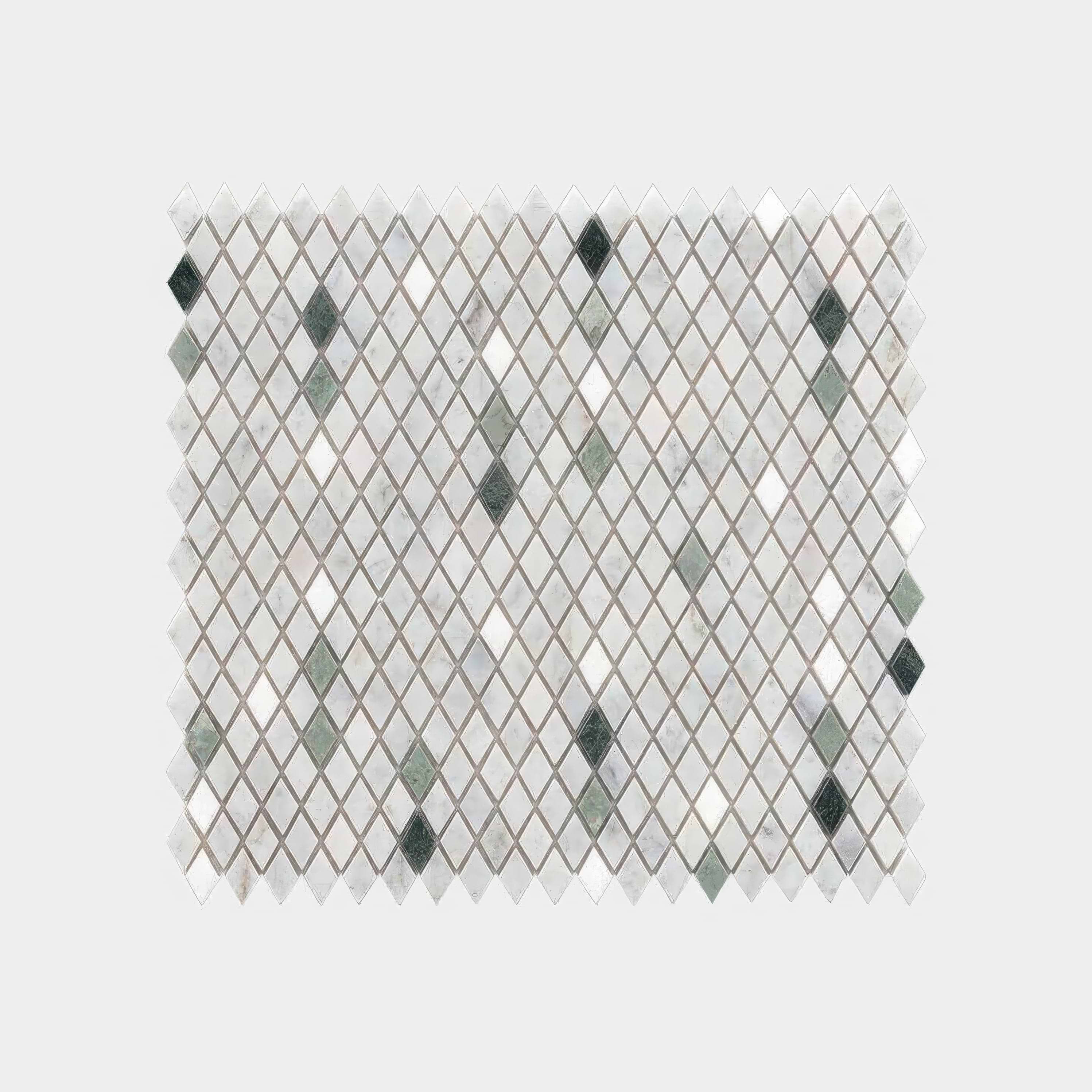 Gem Greens Mosaic By Hyperion Tiles