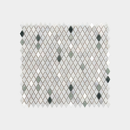 Gem Greens Mosaic By Hyperion Tiles