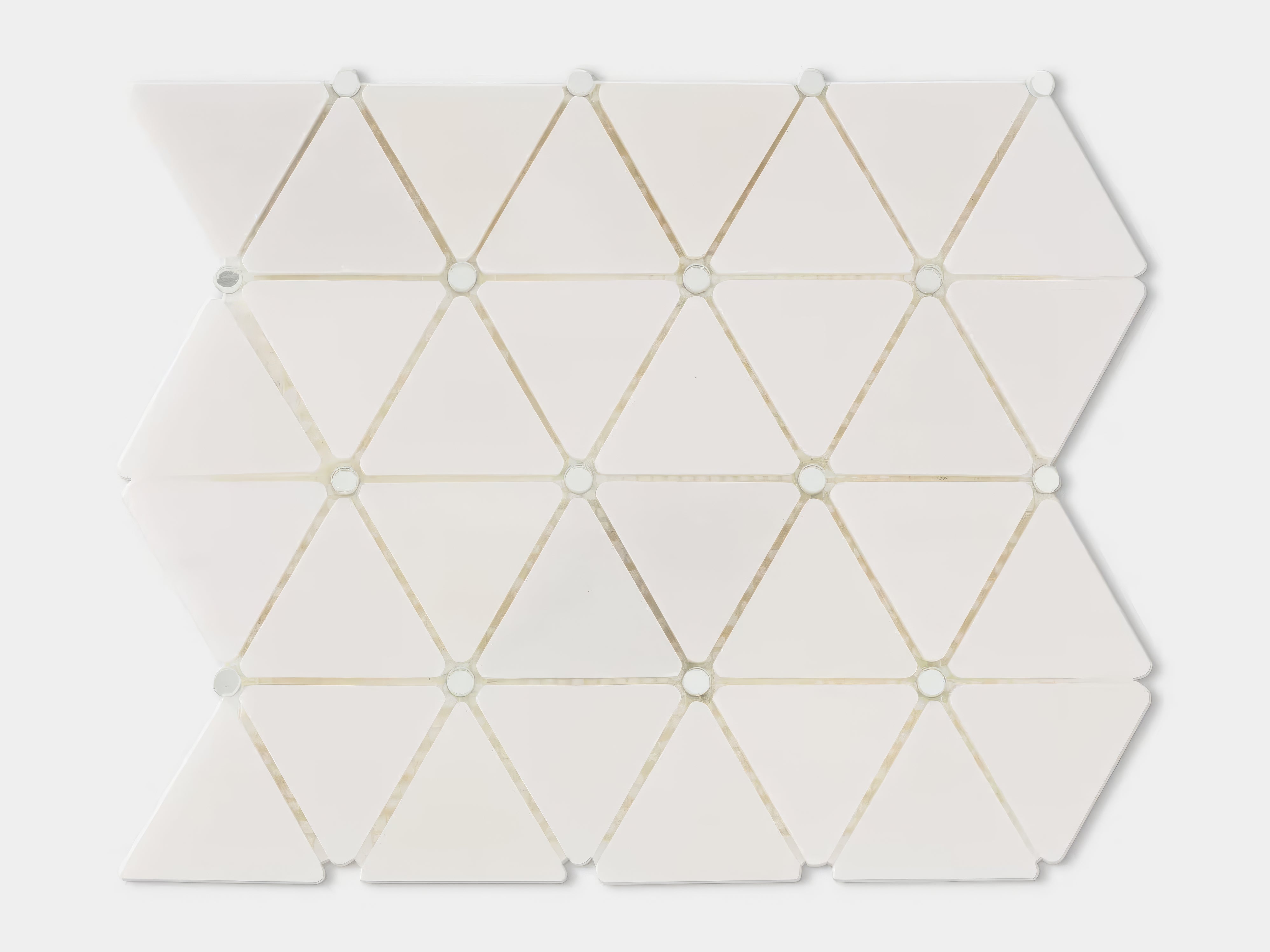 Victorian Diamond Marmara Mirror Mosaic By Hyperion Tiles