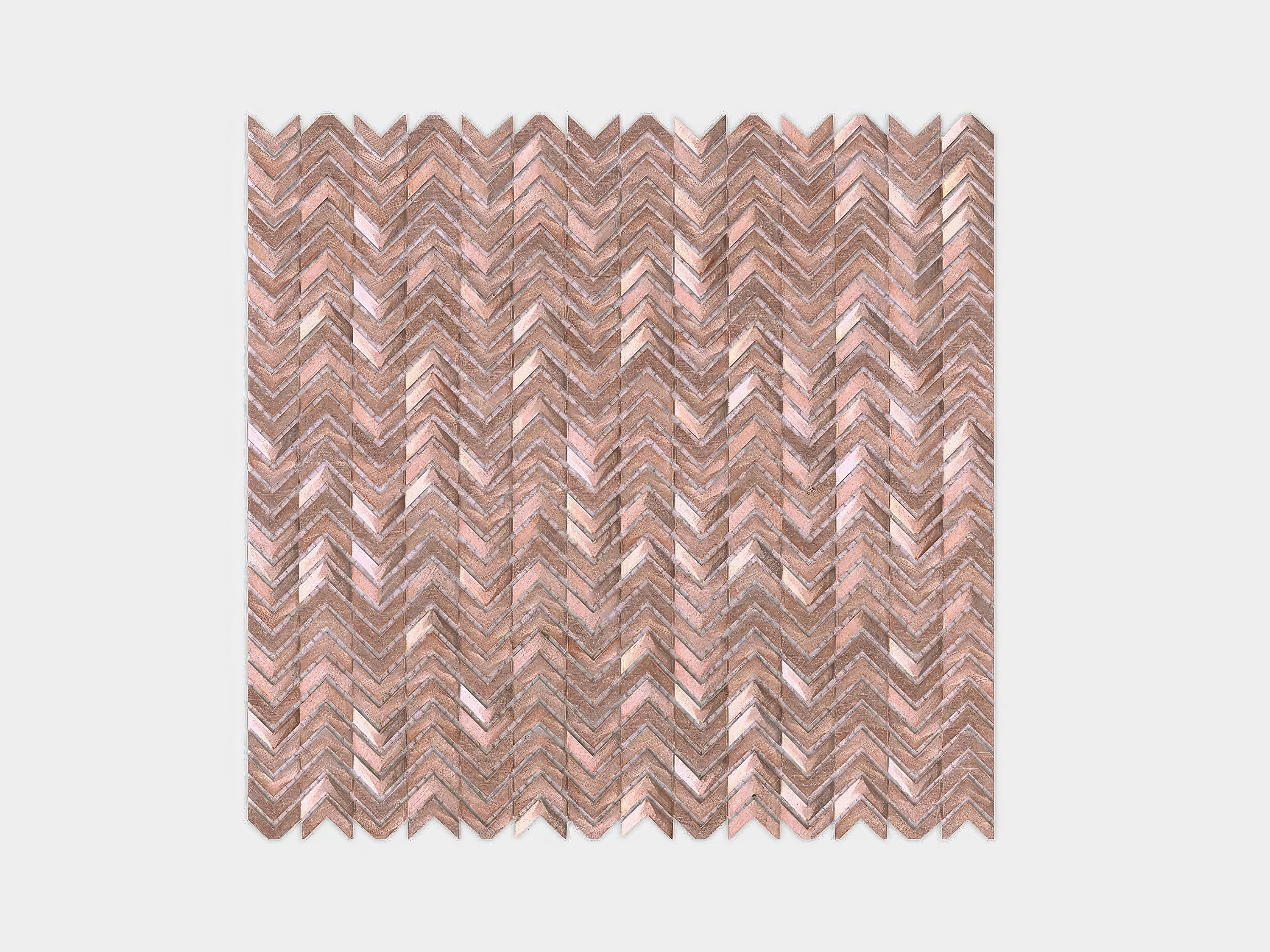 Gravity Aluminium Arrow Rose Gold 29.8 x 30cm By Hyperion Tiles