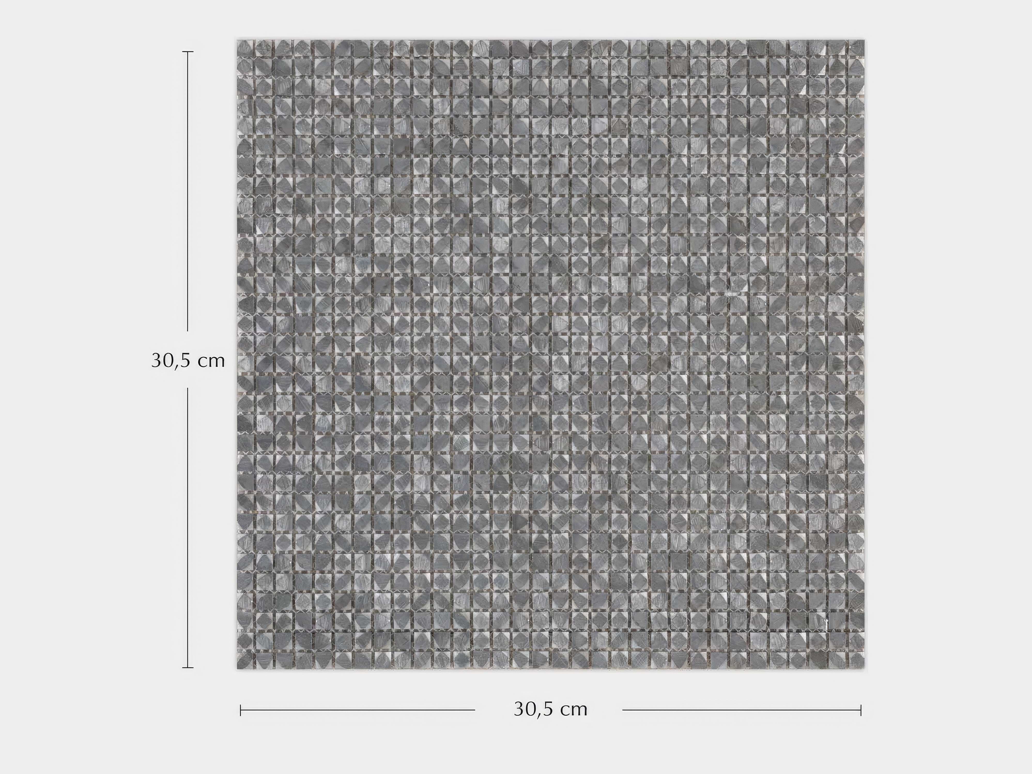 Gravity Aluminium Cubic Metal 30.5 x 30.5cmBy Hyperion Tiles