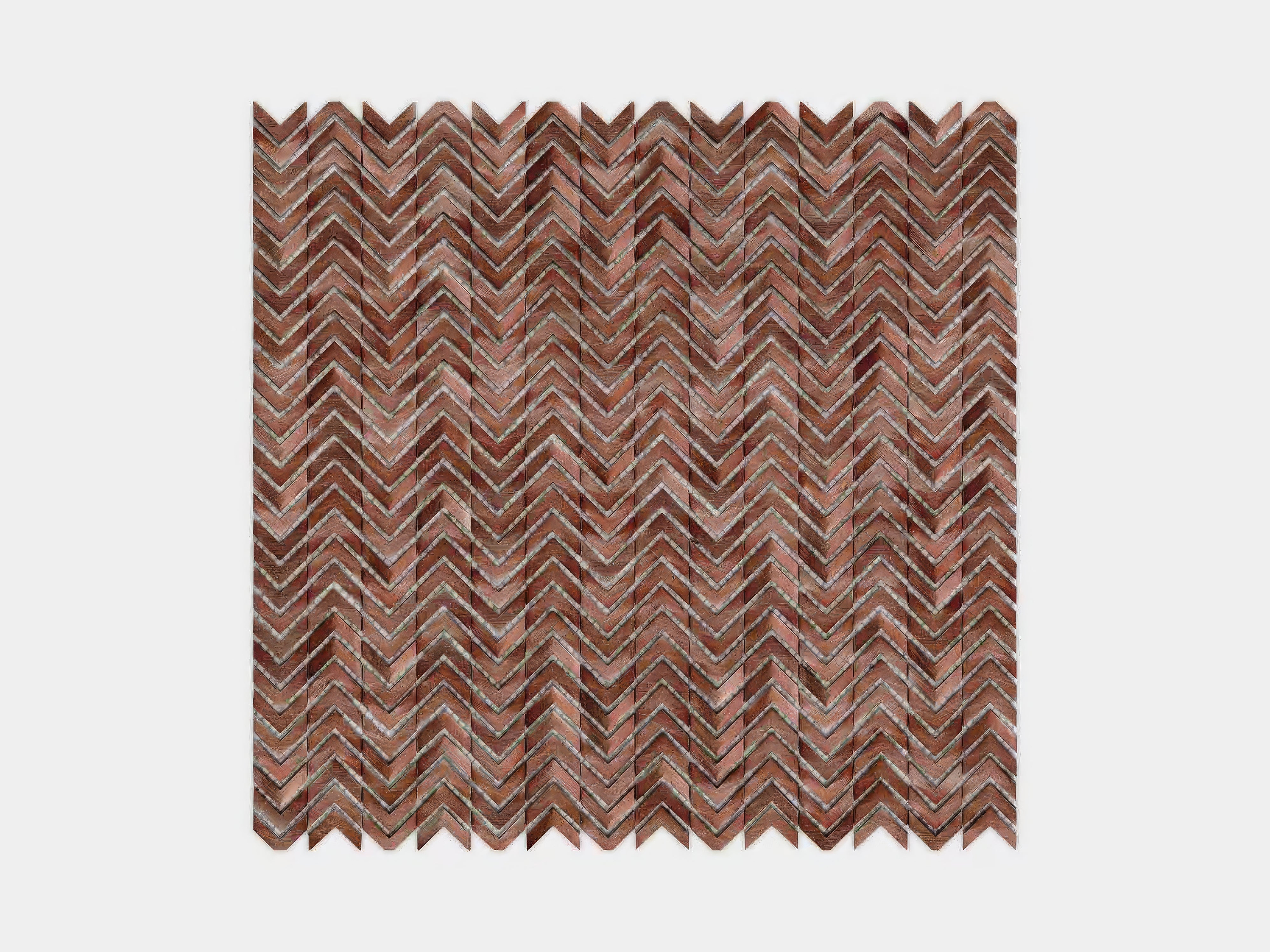 Gravity Aluminium Arrow Copper 29.8 x 30cm By Hyperion Tiles