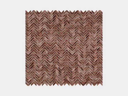 Gravity Aluminium Arrow Copper 29.8 x 30cm By Hyperion Tiles