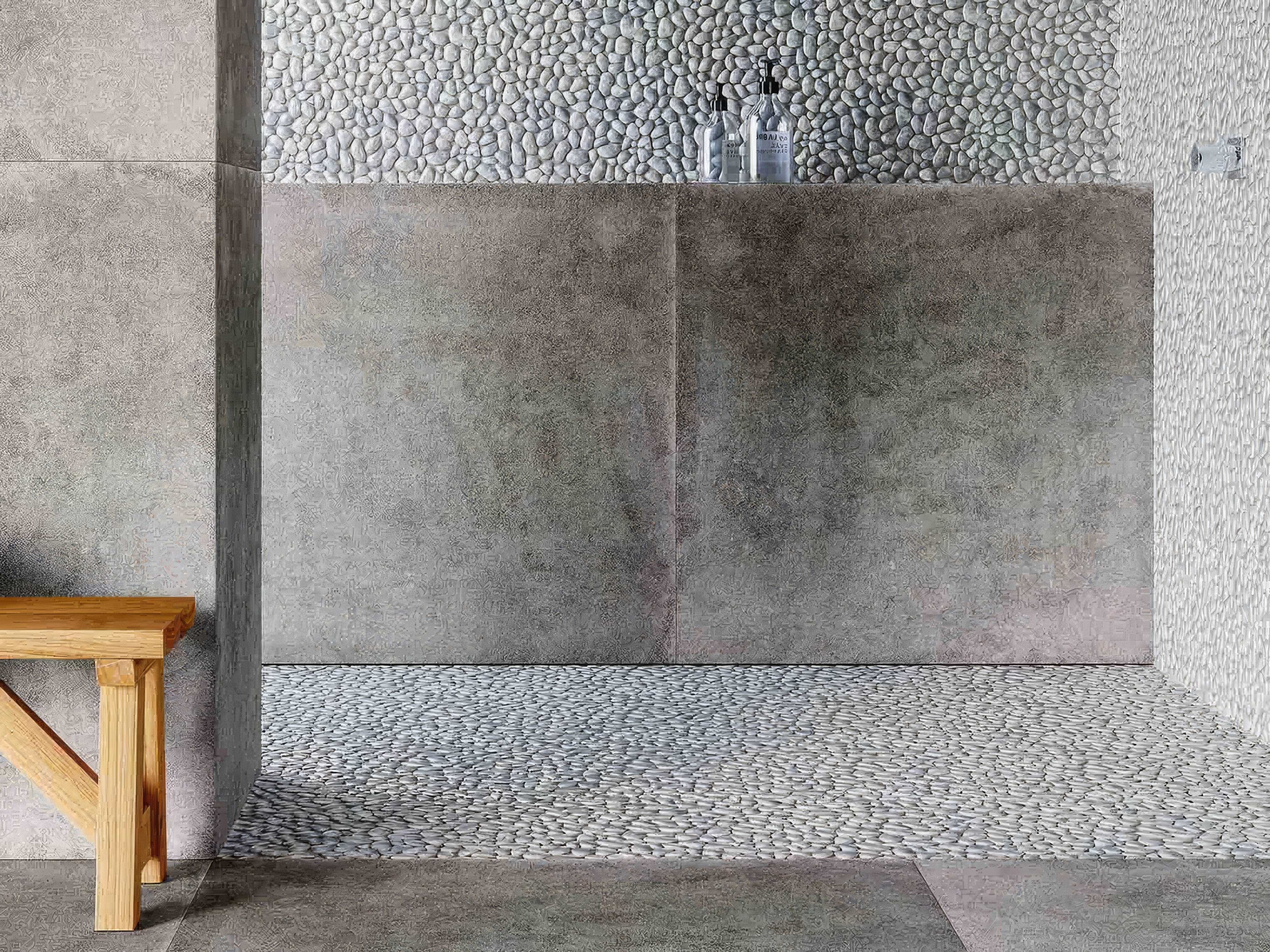 Boulder Grey Mosaic By Hyperion Tiles