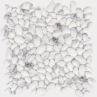 Boulder Carrara Mosaic By Hyperion Tiles