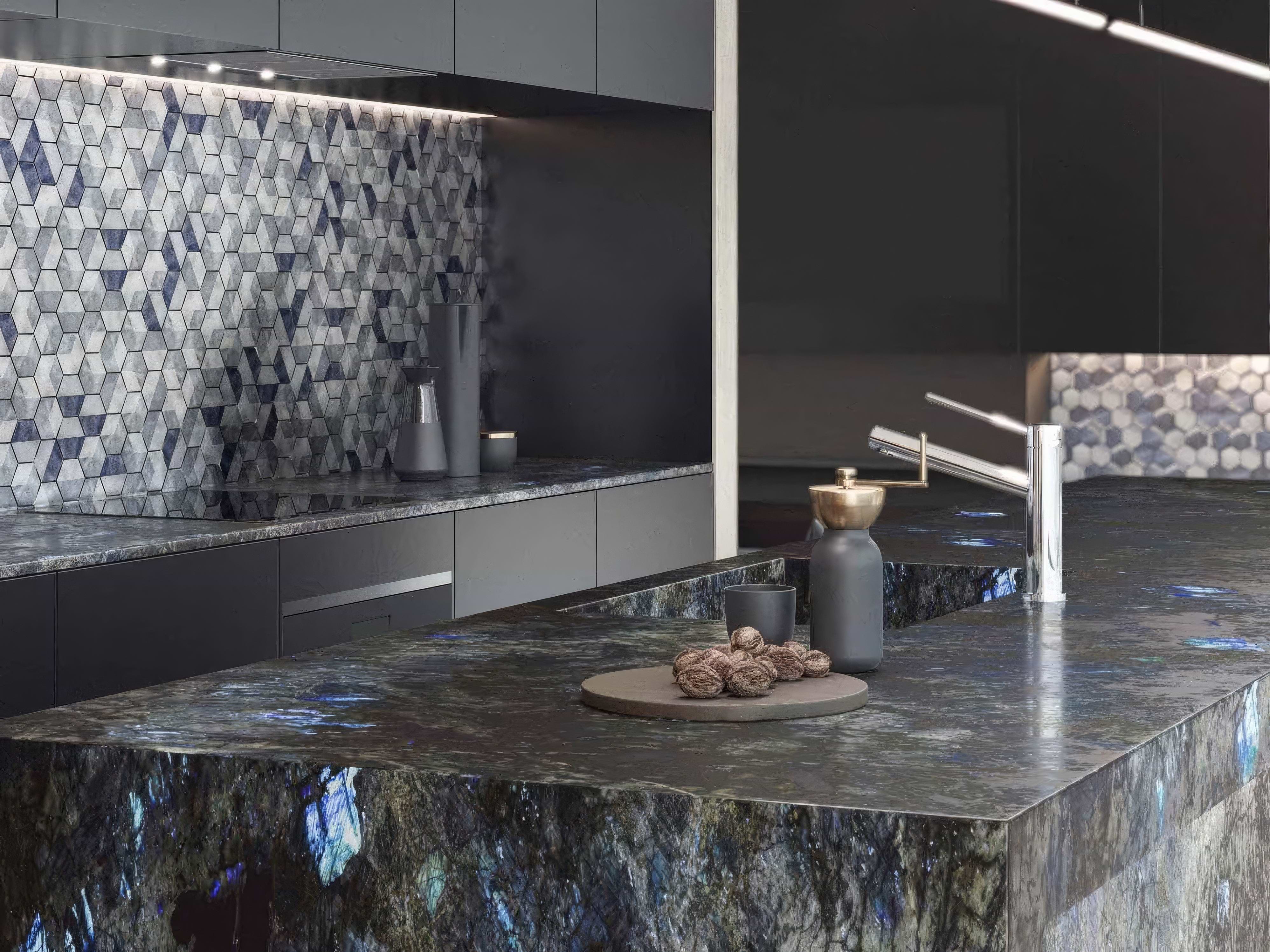 Future Sapphire 25.8 x 30 x 0.8cm By Hyperion Tiles
