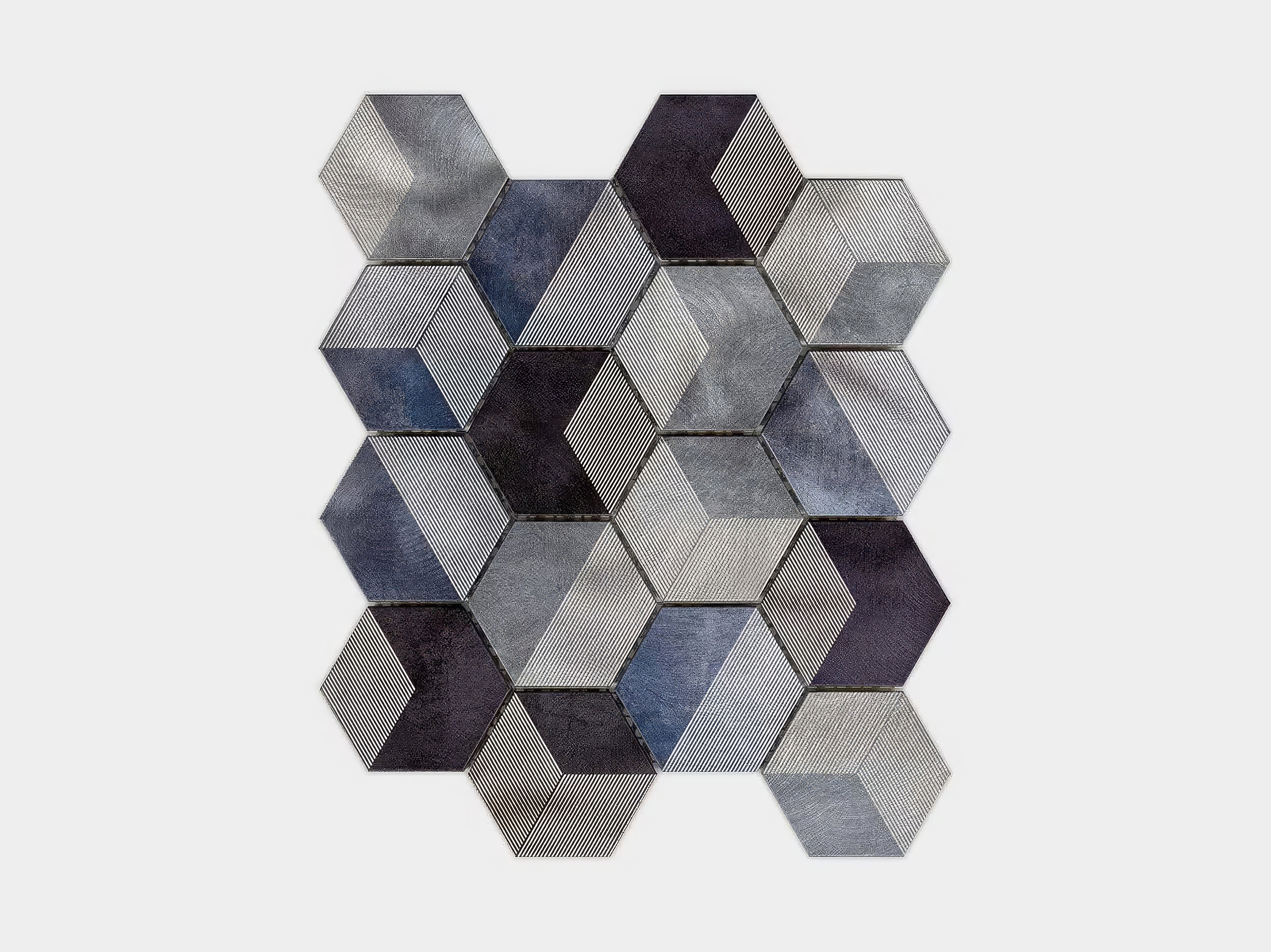 Future Sapphire 25.8 x 30 x 0.8cm By Hyperion Tiles