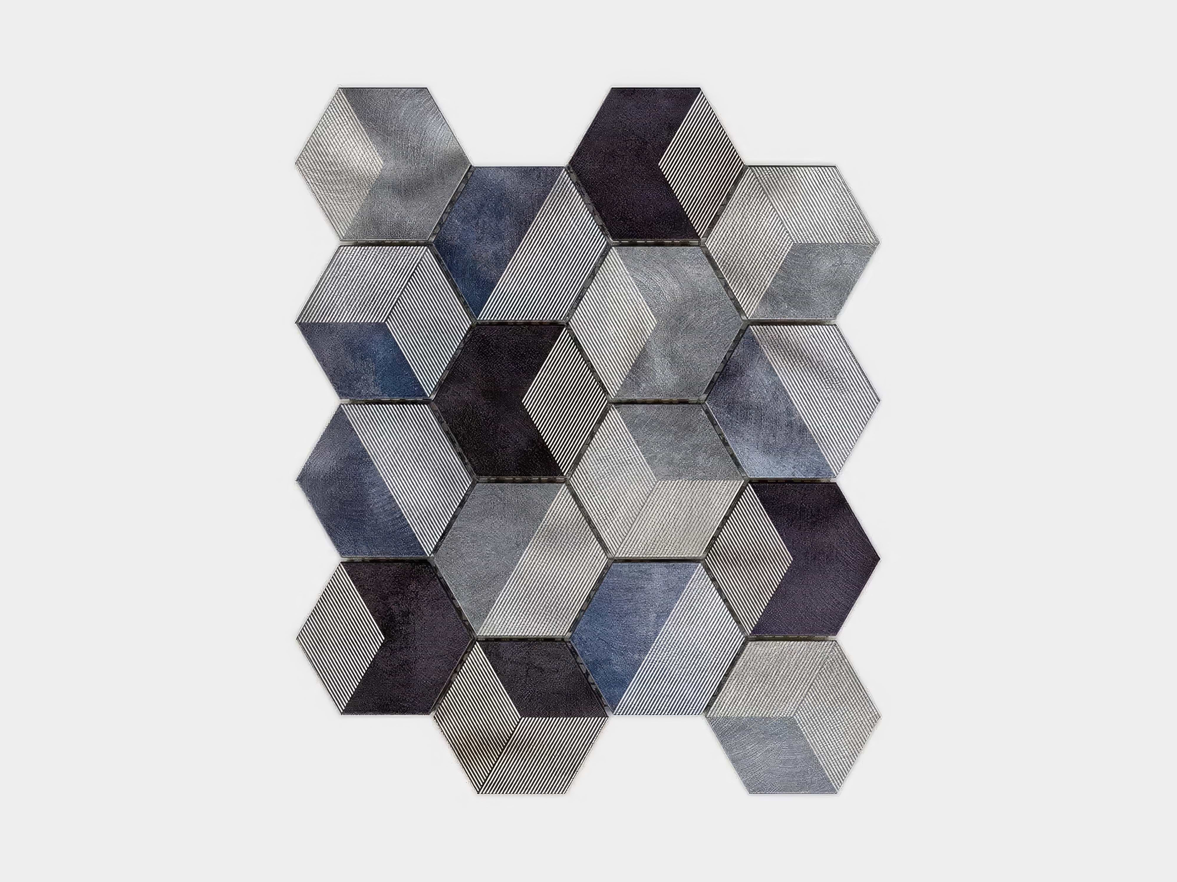 Future Sapphire 25.8 x 30 x 0.8cm By Hyperion Tiles