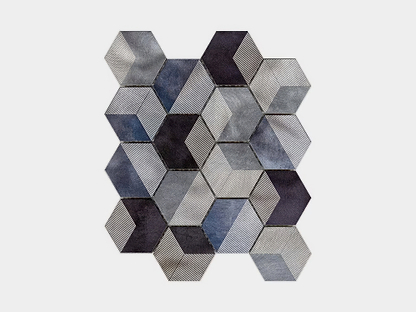 Future Sapphire 25.8 x 30 x 0.8cm By Hyperion Tiles