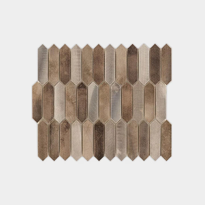 Odyssey Amber Metal Mosaic By Hyperion Tiles