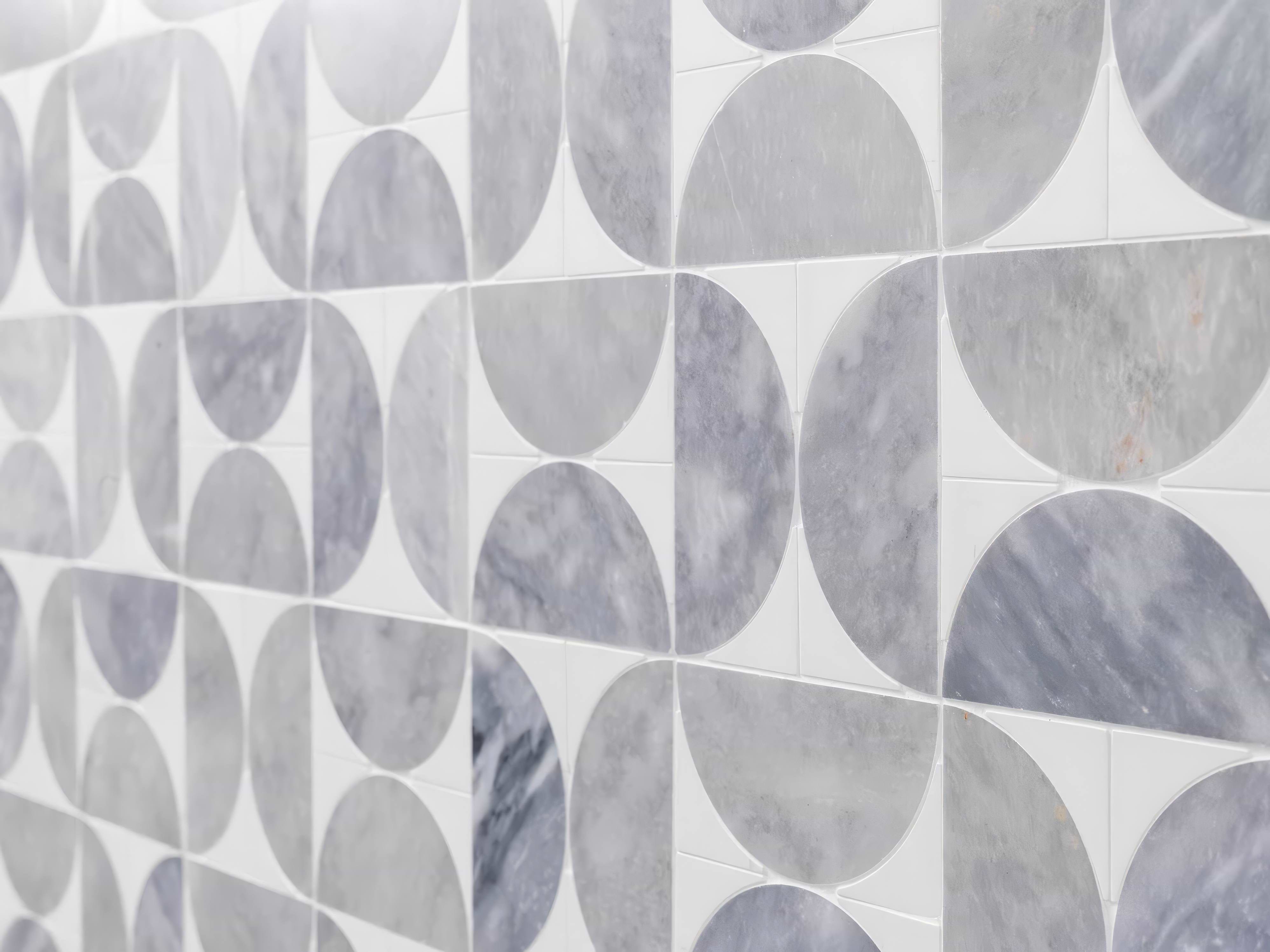 Figure Spiral Light Mosaic By Hyperion Tiles