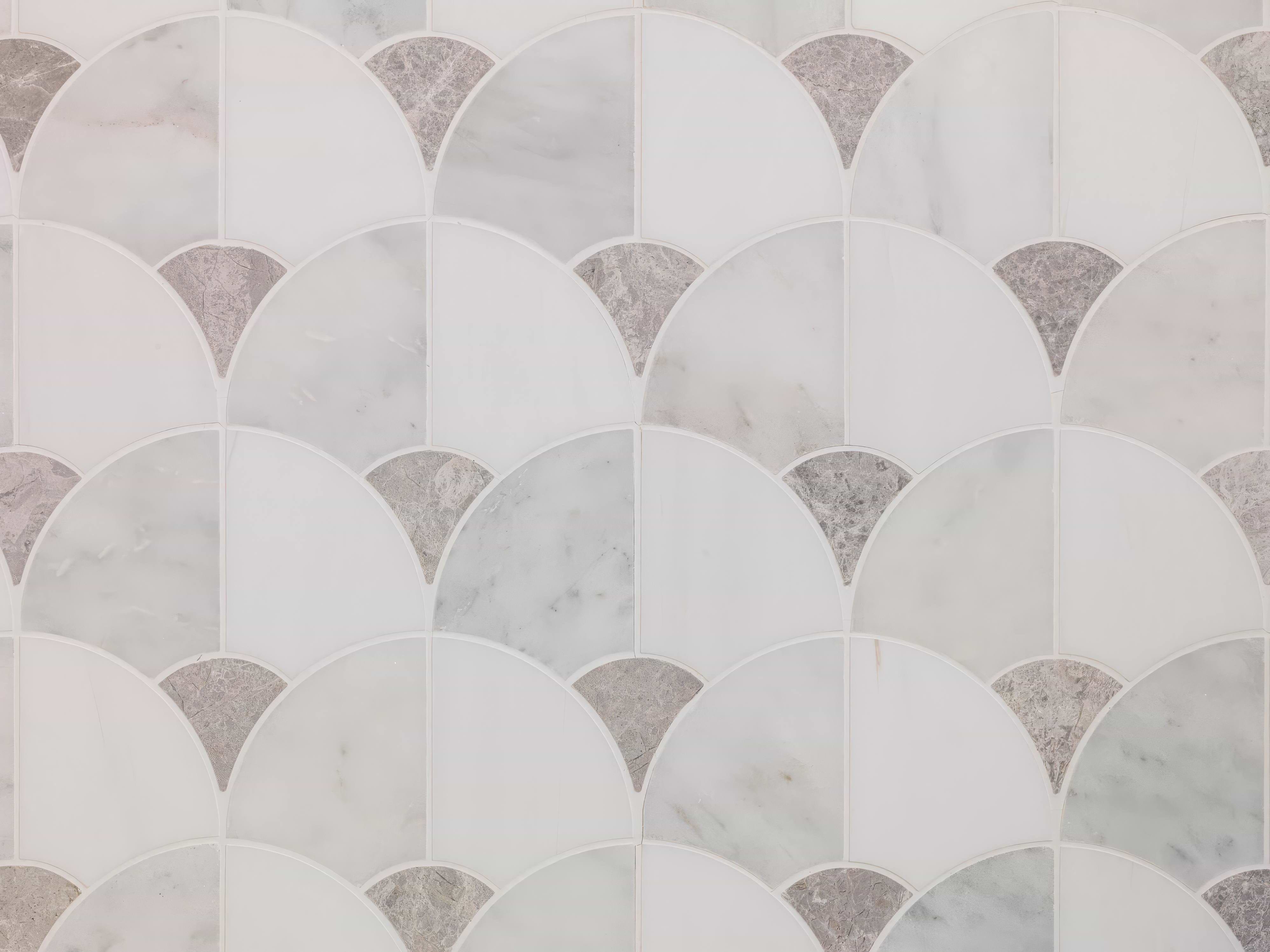 Figure Shell Light Mosaic By Hyperion Tiles
