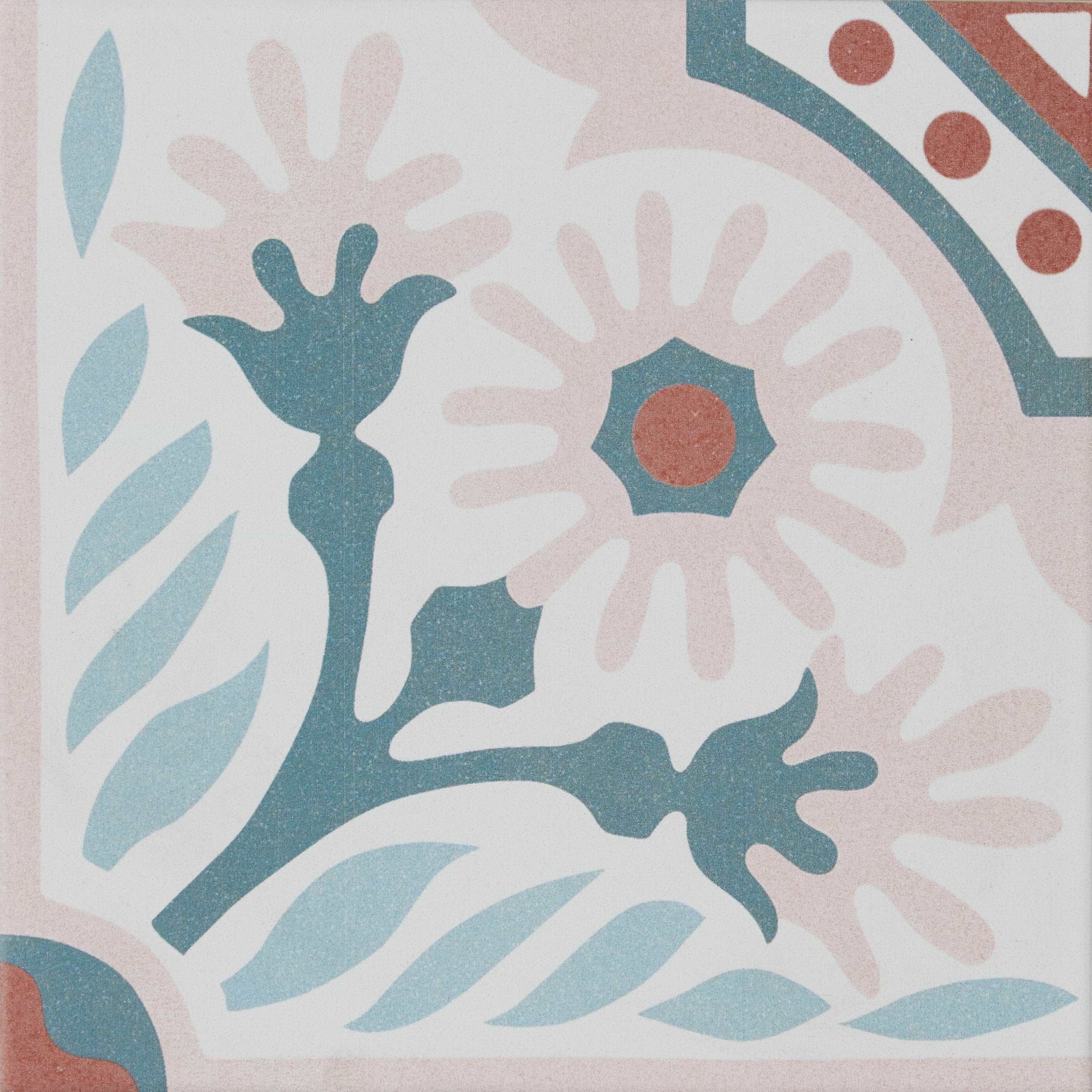 Cabana Porcelain Flamingo Tree - Hyperion Tiles