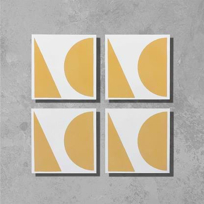 Canola Yellow Split Shift Three - Hyperion Tiles