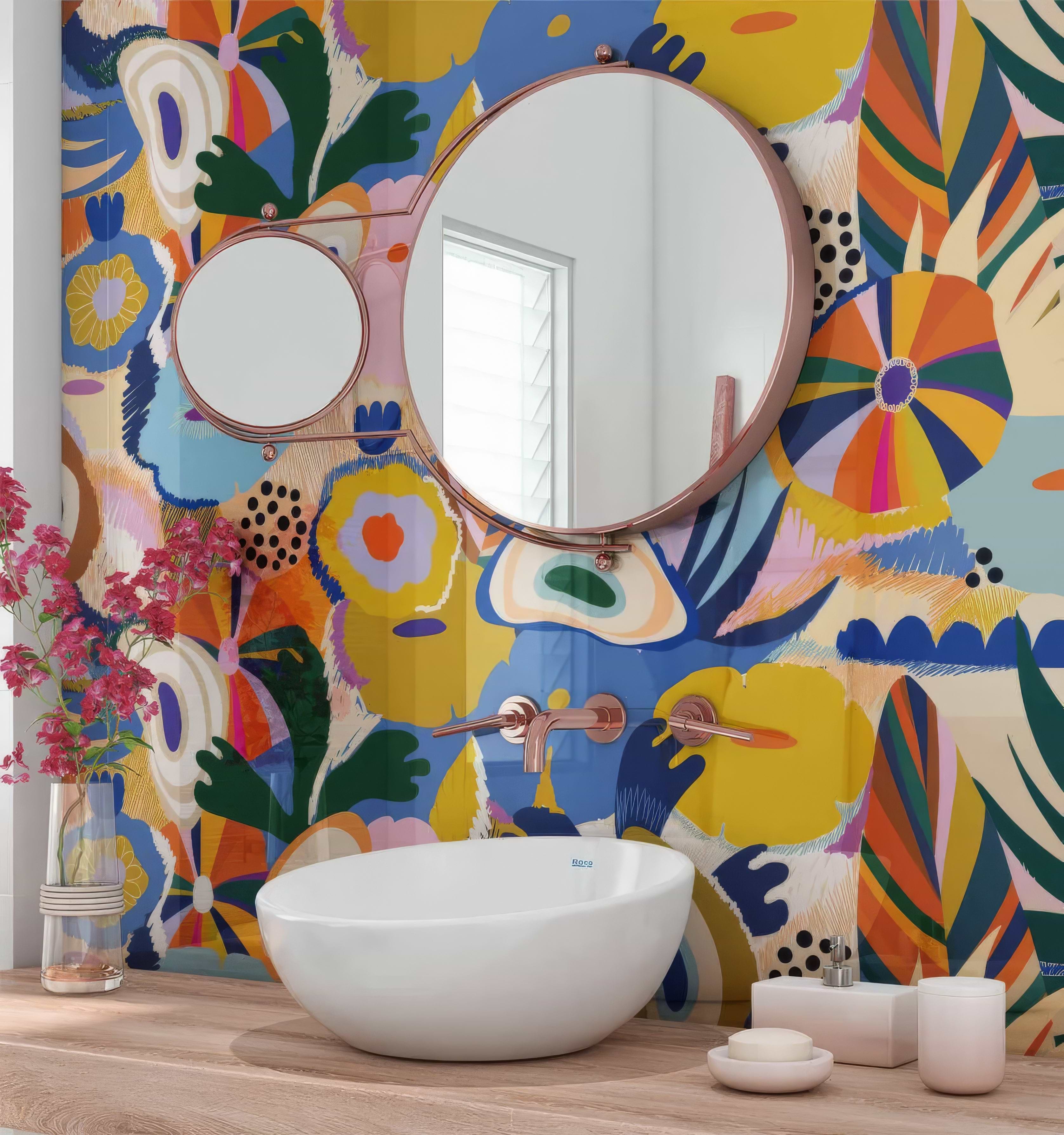 Caribbean Dream Shower Wall Panel By Hyperion Tiles