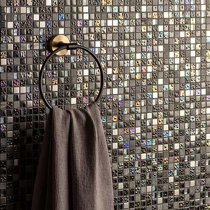 Carinthia Earth And Fire Mixed Mosaics - Hyperion Tiles