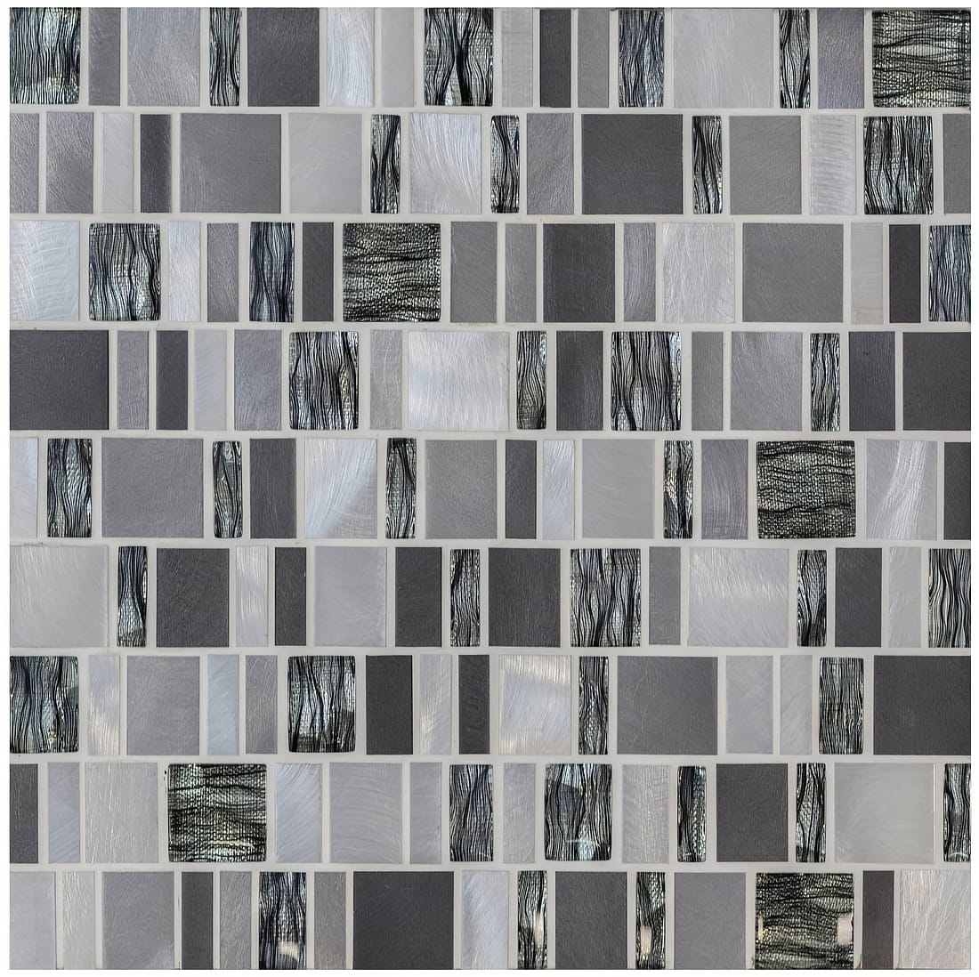 Ceres Rectangle Mix Mosaic - Hyperion Tiles
