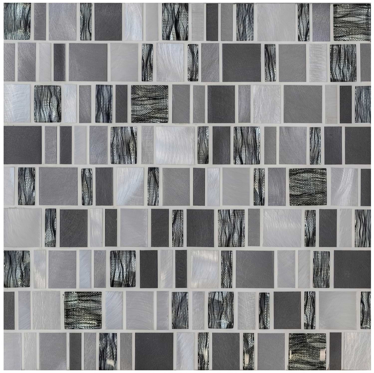 Ceres Rectangle Mix Mosaic - Hyperion Tiles