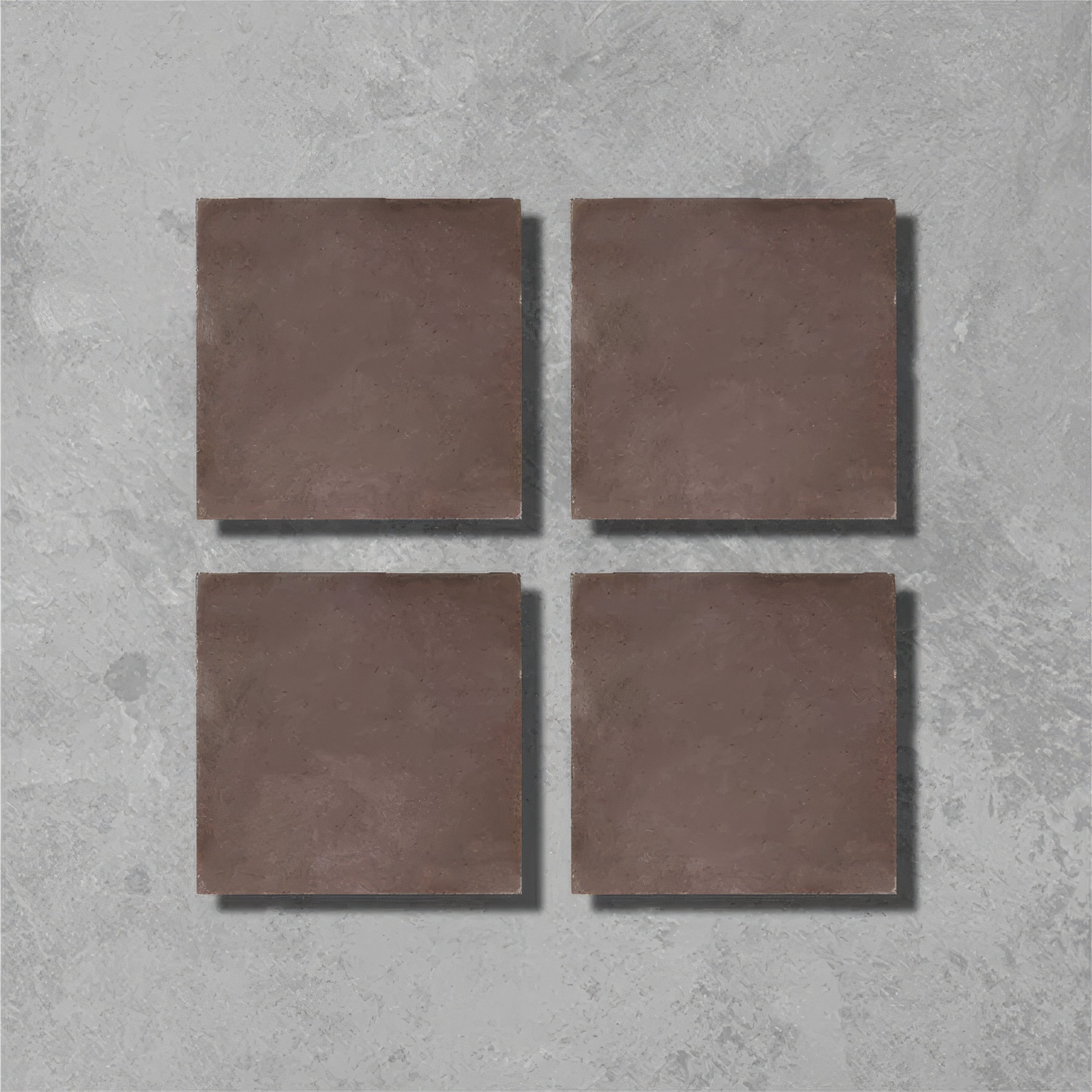 Chocolate Brown Square Tile - Hyperion Tiles