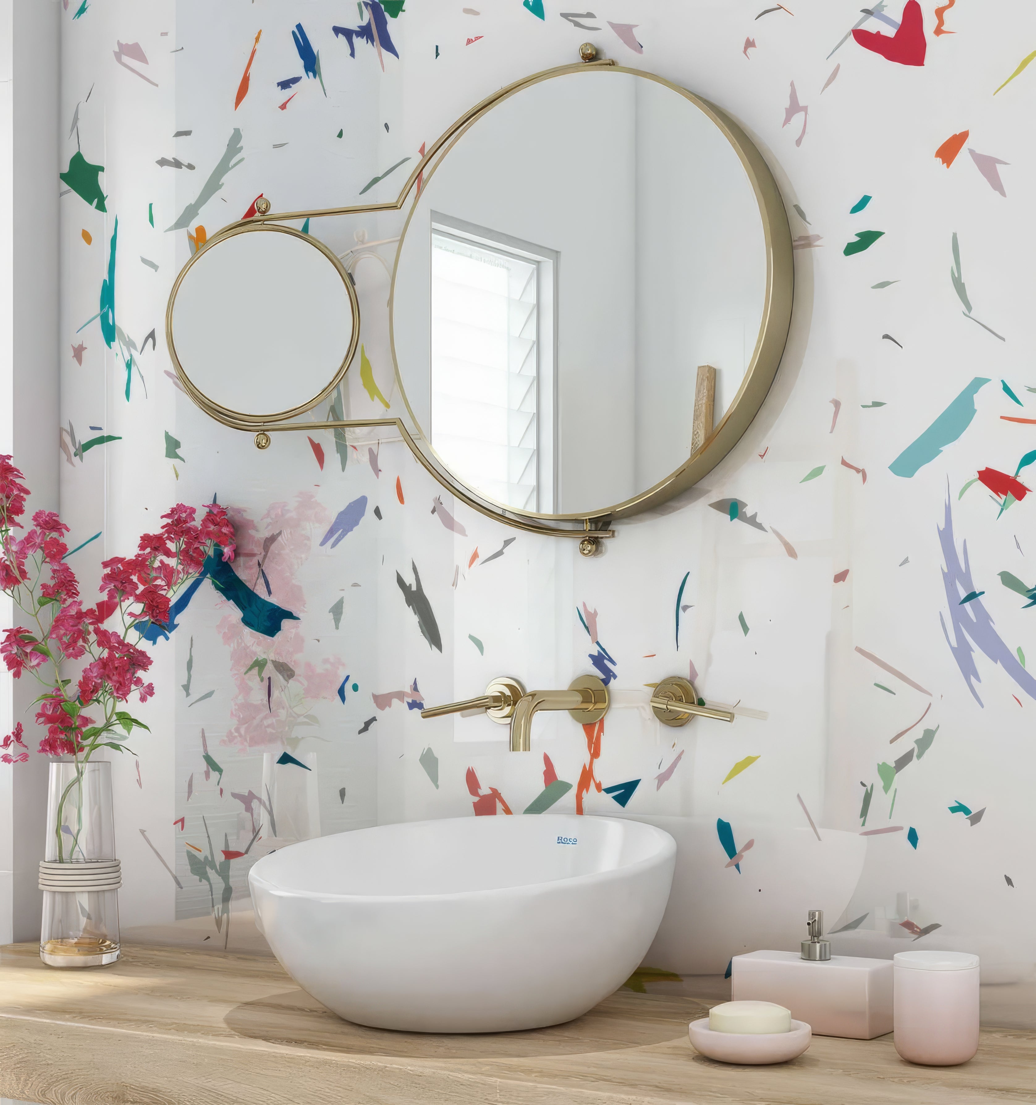 Confetti Shower Panel By Hyperion Tiles
