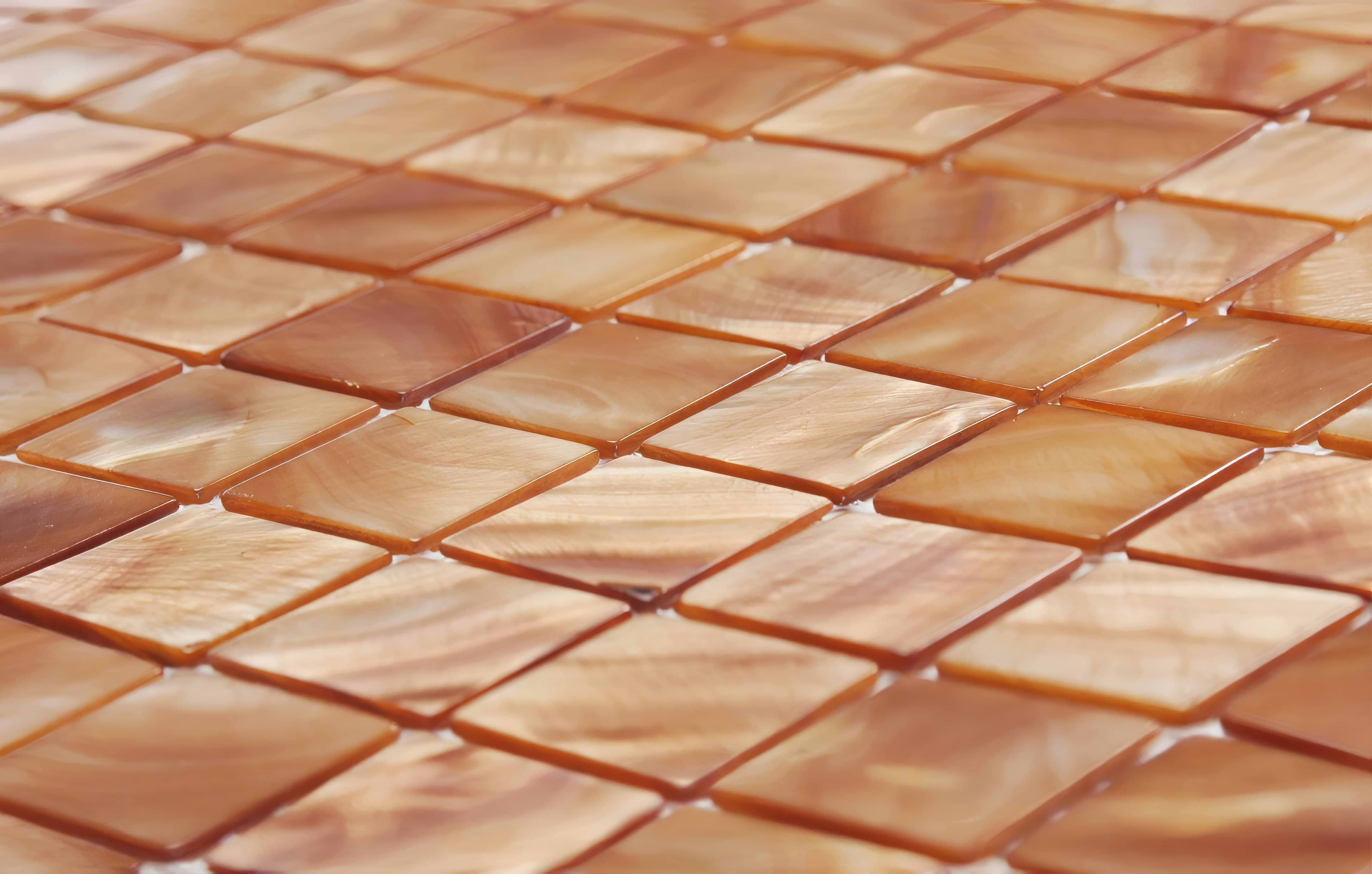 Copper 25mm Square - Hyperion Tiles