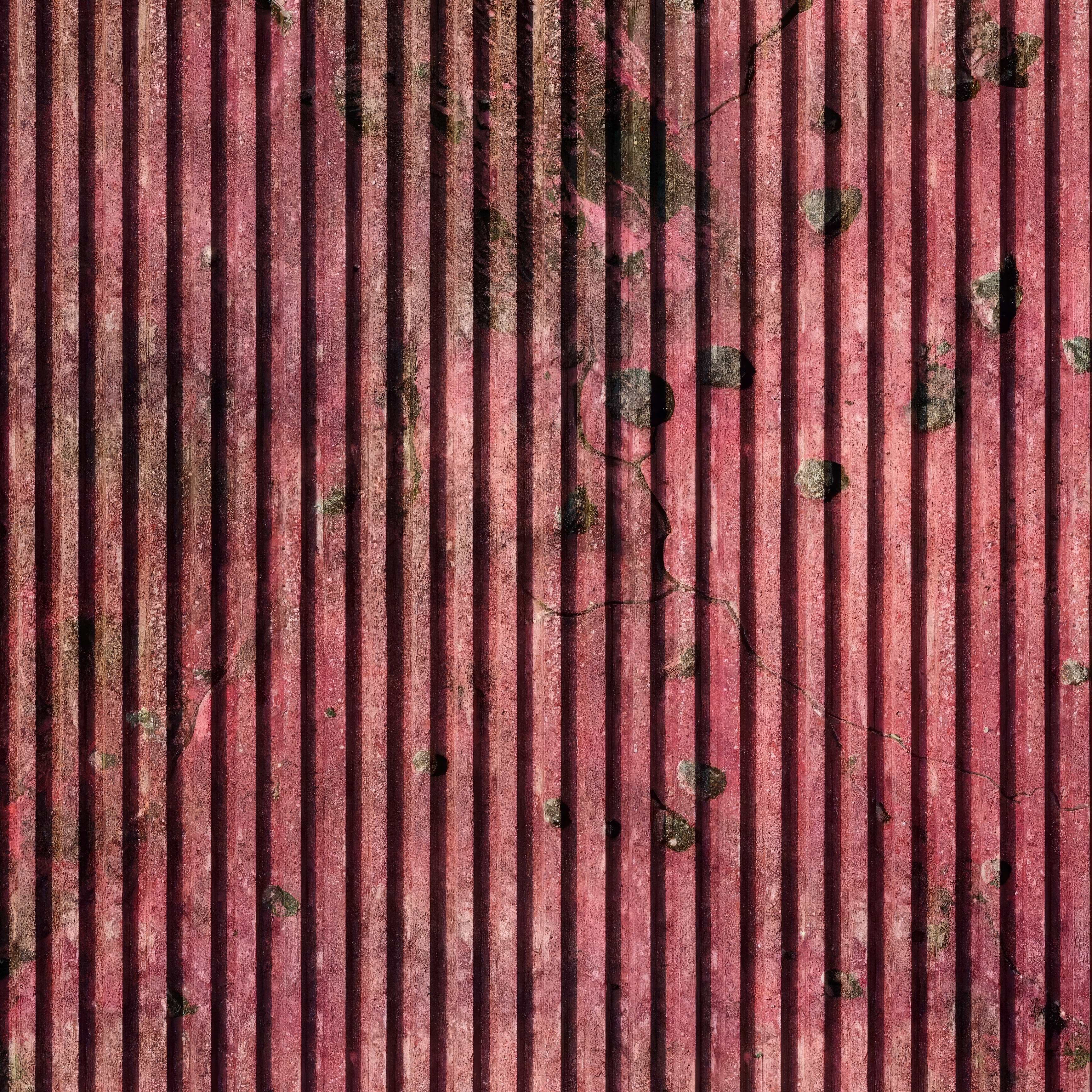 Shower Panel Pink Concrete Slat Wall By Hyperion Tiles