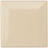 County White Metro Bevelled Tile 75 x 75mm - Hyperion Tiles