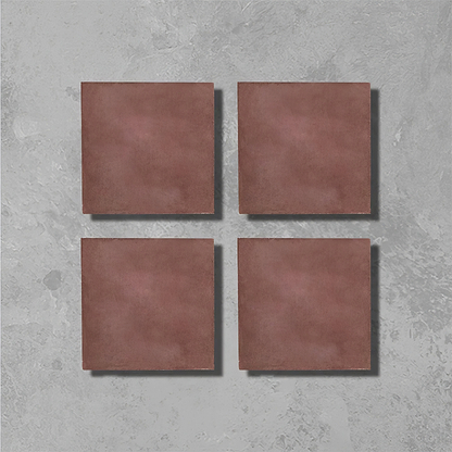 Crimson Square Tile - Hyperion Tiles