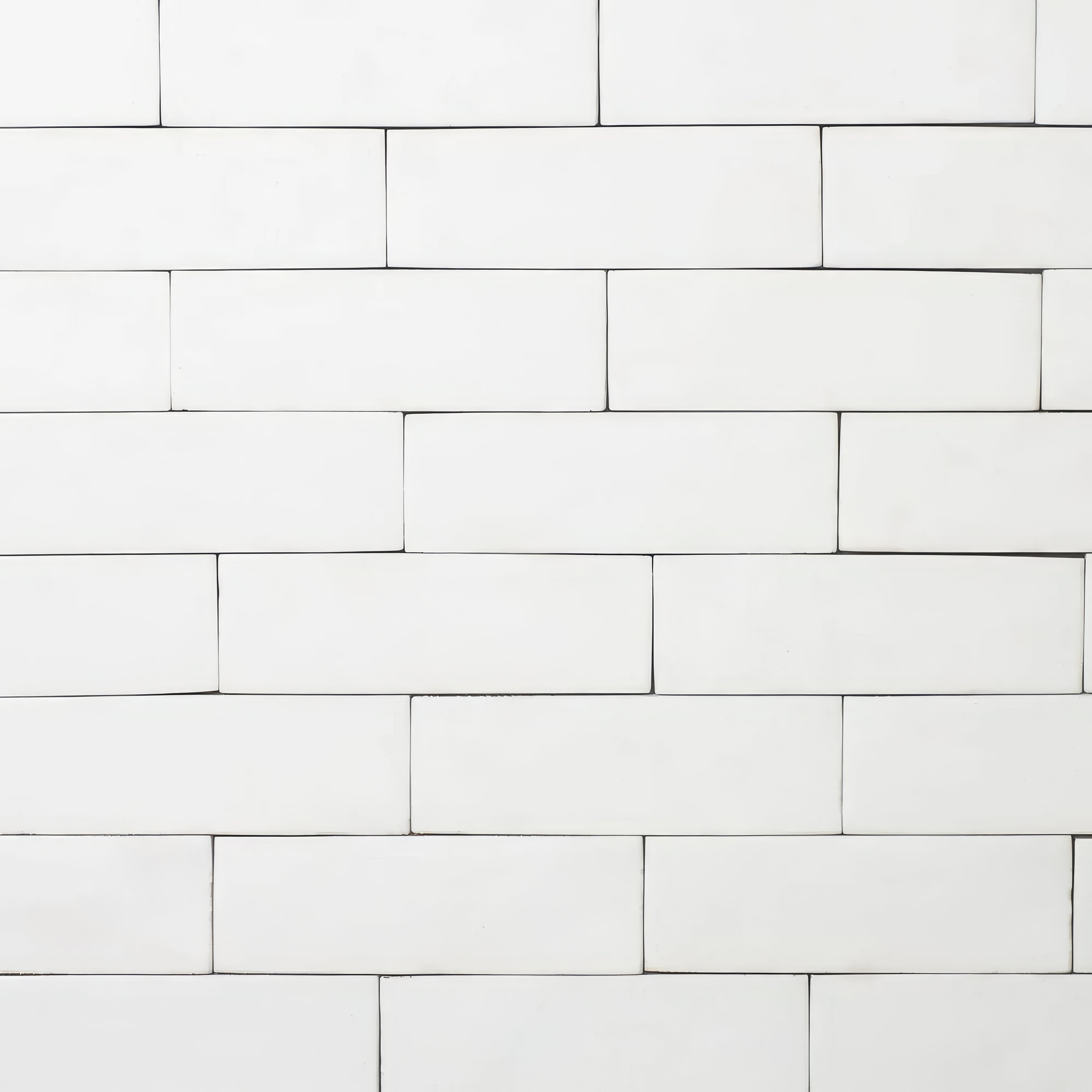 Porcelain White Bejmat Rectangle Tile | Hyperion Tiles