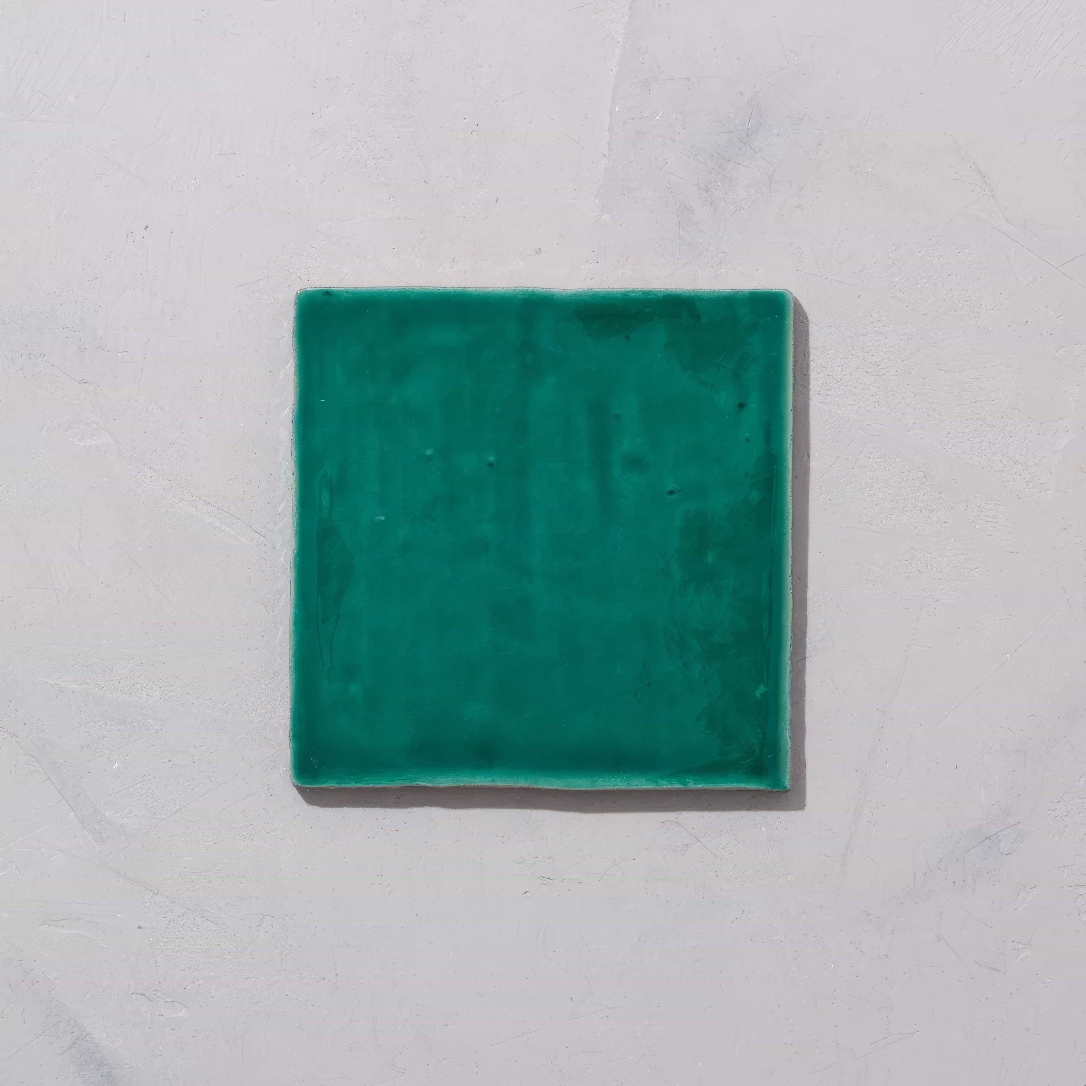 Emerald Glazed Square Tile - Hyperion Tiles