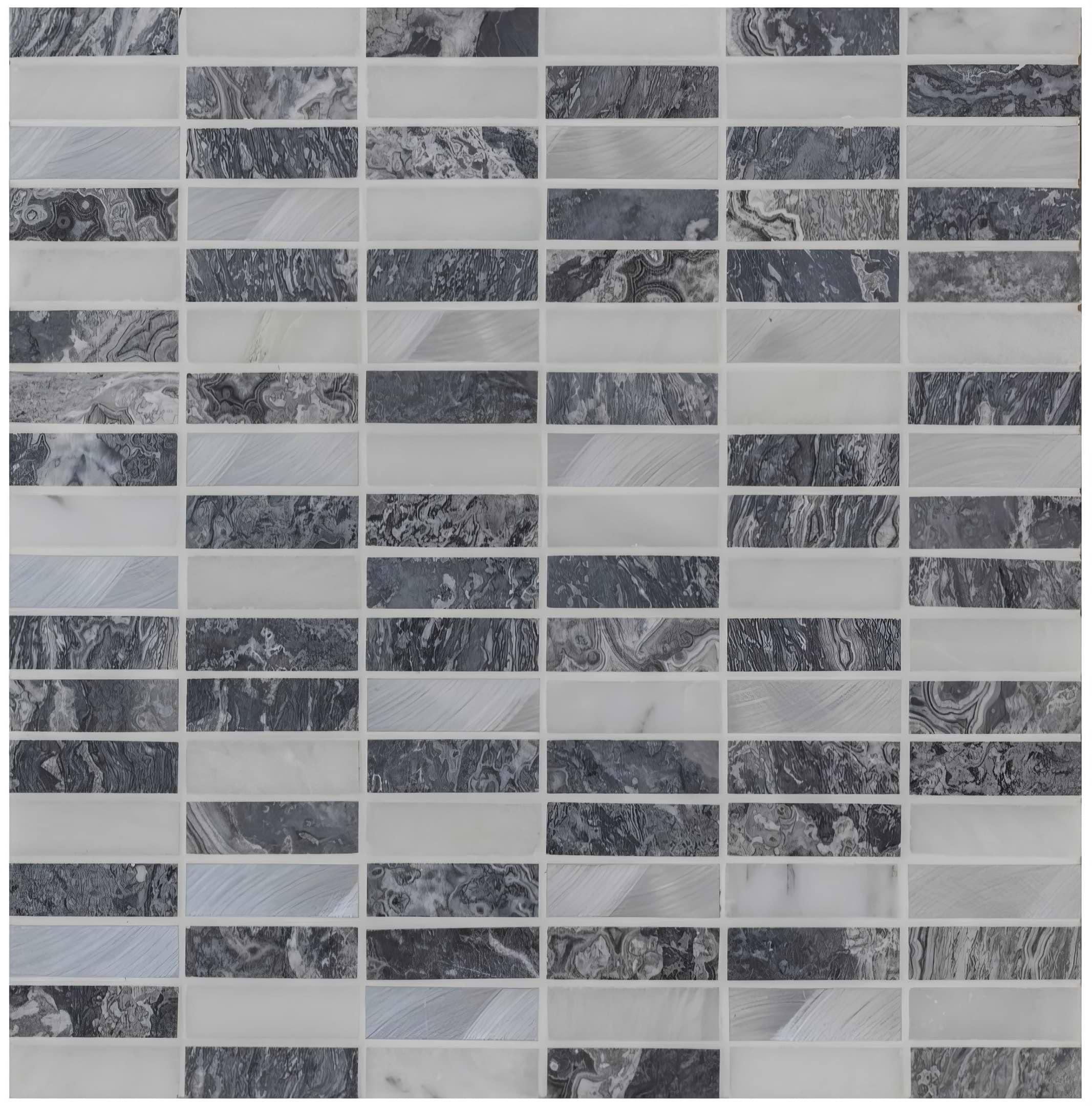 Eris Running Brick Mosaic - Hyperion Tiles