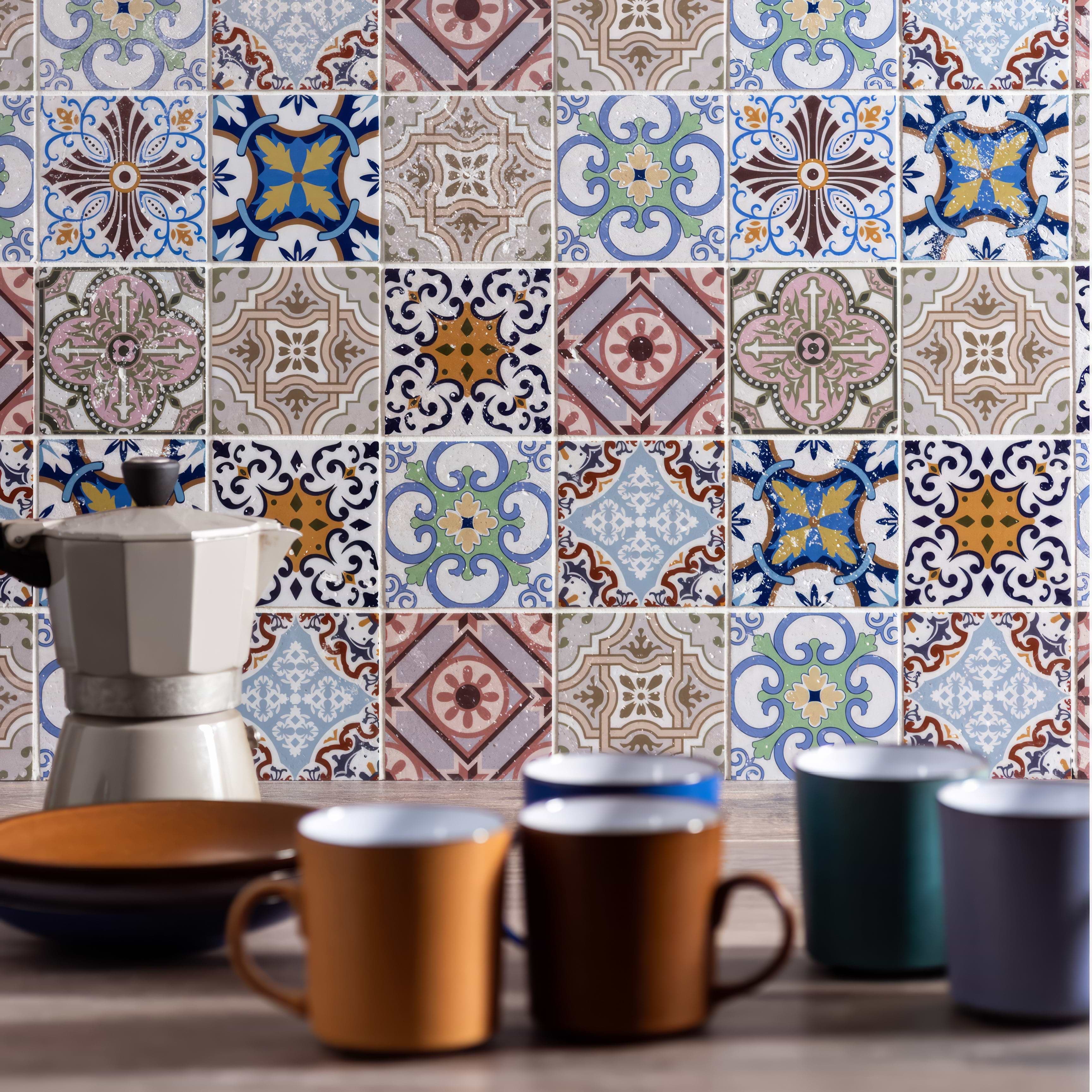 Fable Patterned Mosaic - Hyperion Tiles