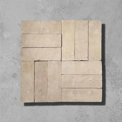 Raw Rectangle Zellige Tile - Hyperion Tiles