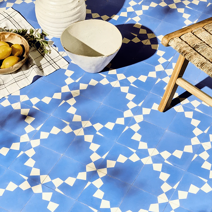 Formentera Azure Tile - Hyperion Tiles