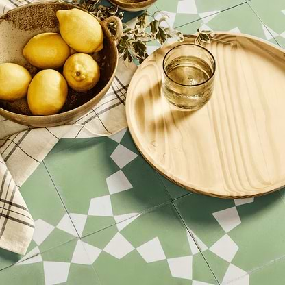 Formentera Pistachio Tile - Hyperion Tiles