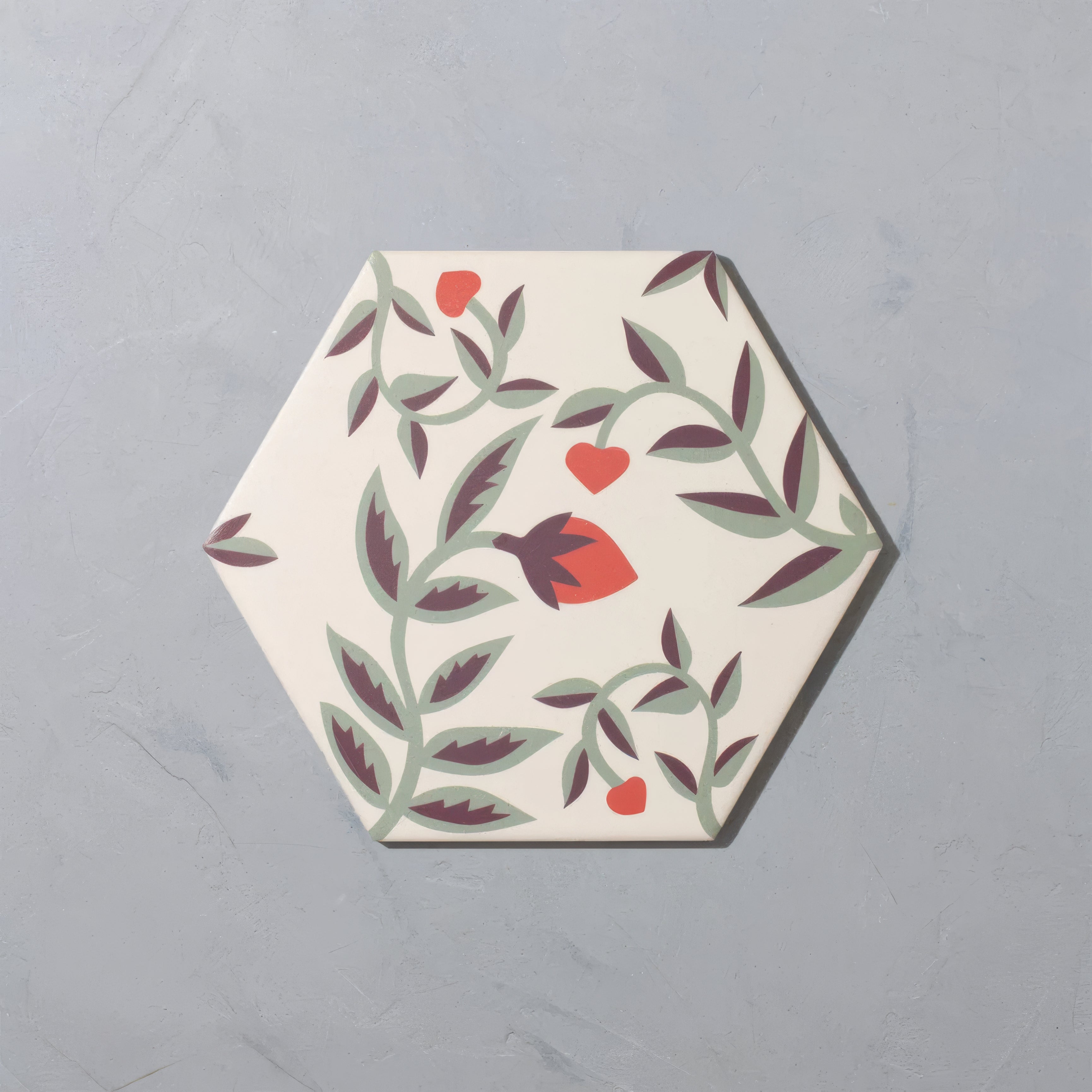 Fresa White Hexagonal Porcelain Tile | Hyperion Tiles