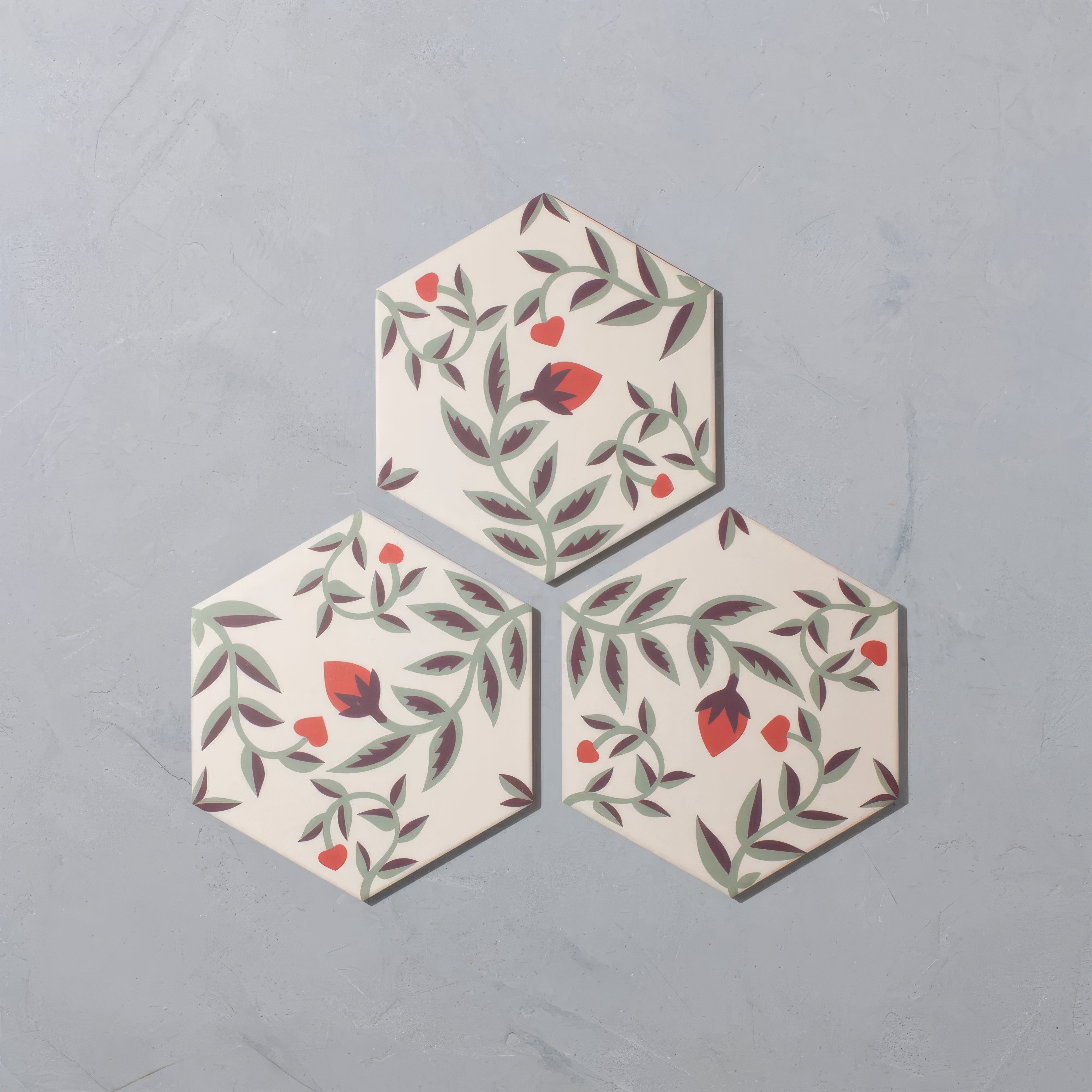Fresa White Hexagonal Porcelain Tile | Hyperion Tiles
