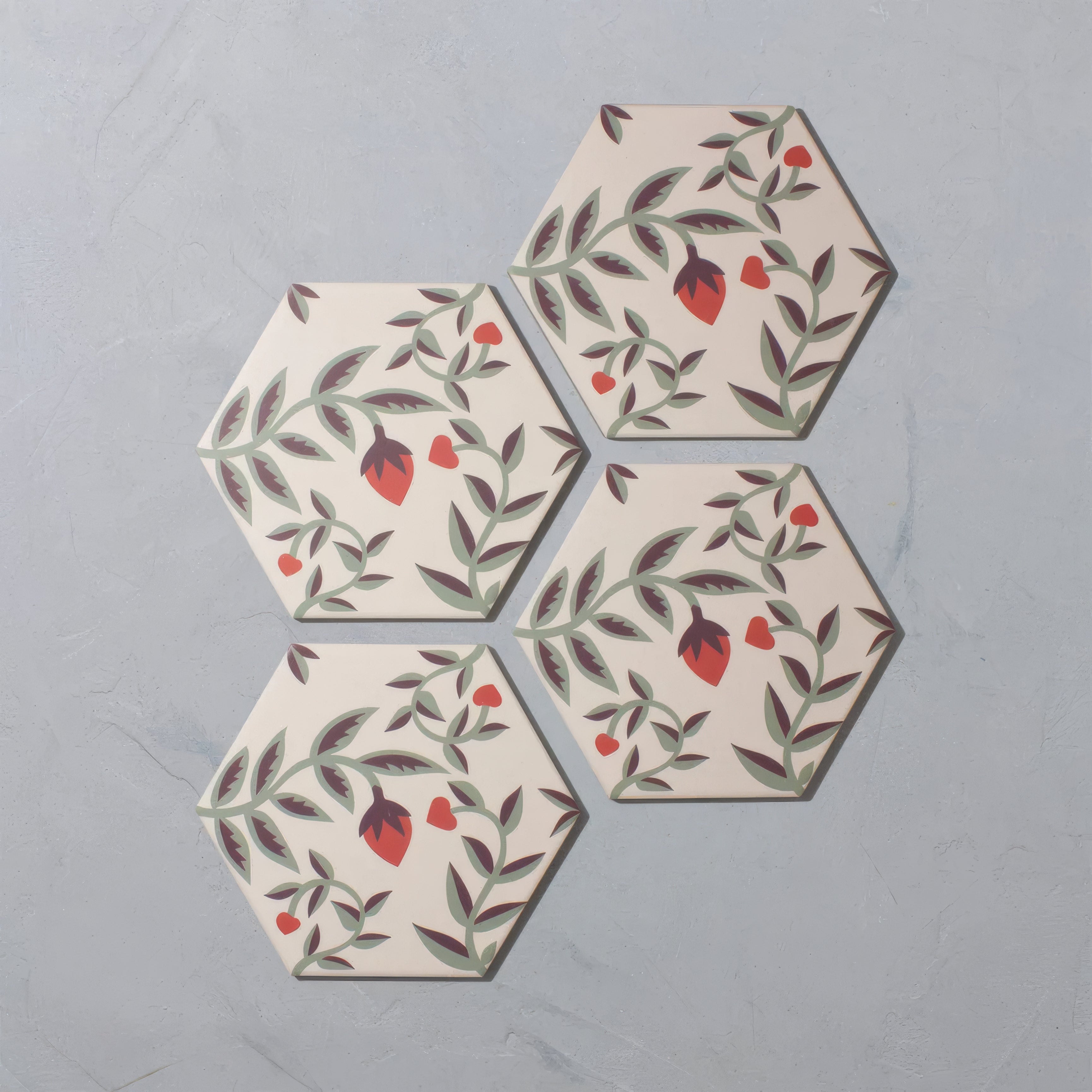 Fresa White Hexagonal Porcelain Tile | Hyperion Tiles