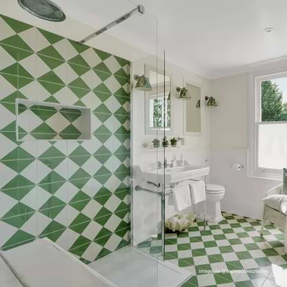 Green Churriana Tile - Hyperion Tiles