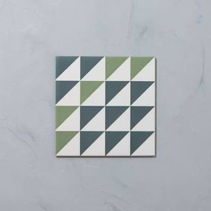 Green Majadas Porcelain Tile - Hyperion Tiles