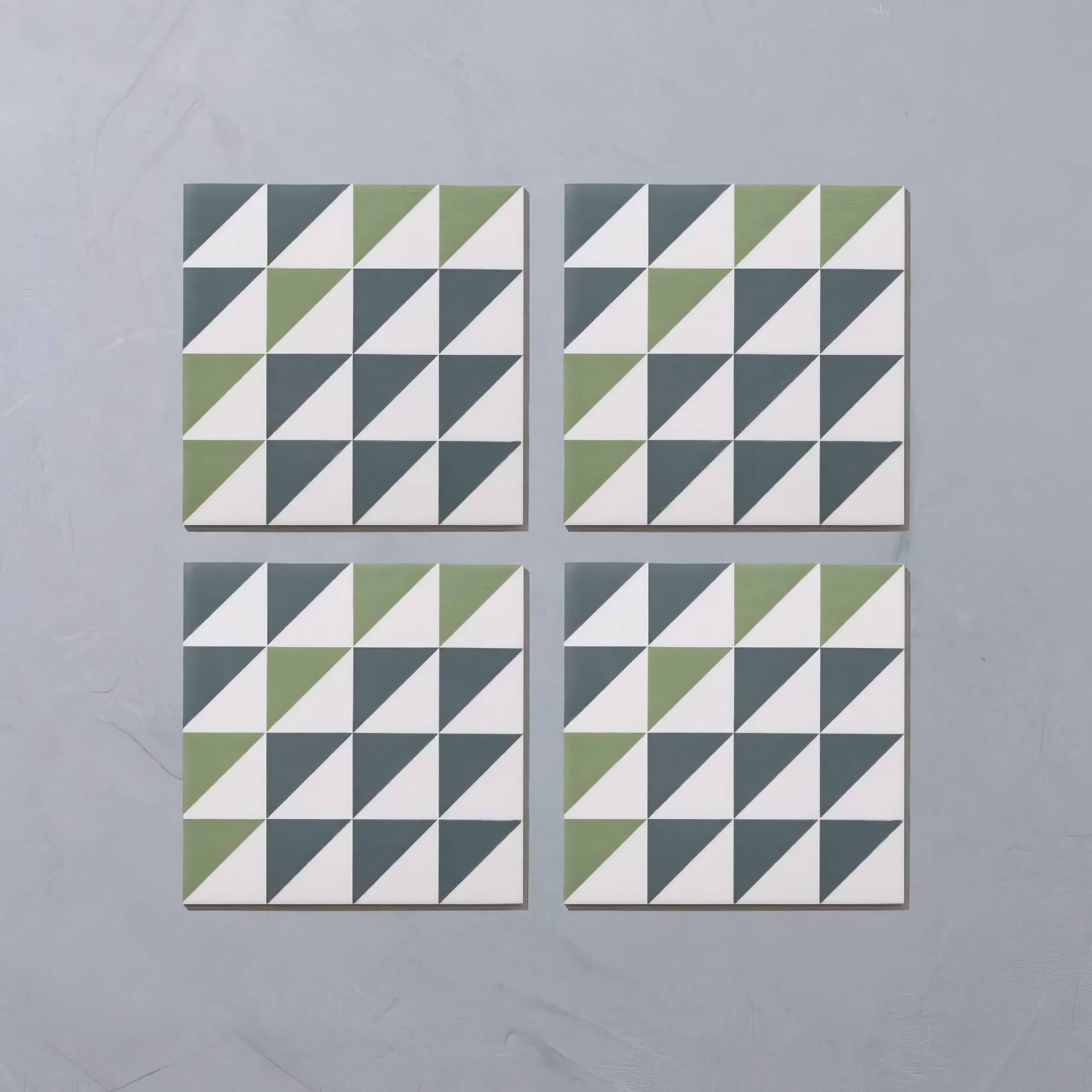Green Majadas Porcelain Tile - Hyperion Tiles