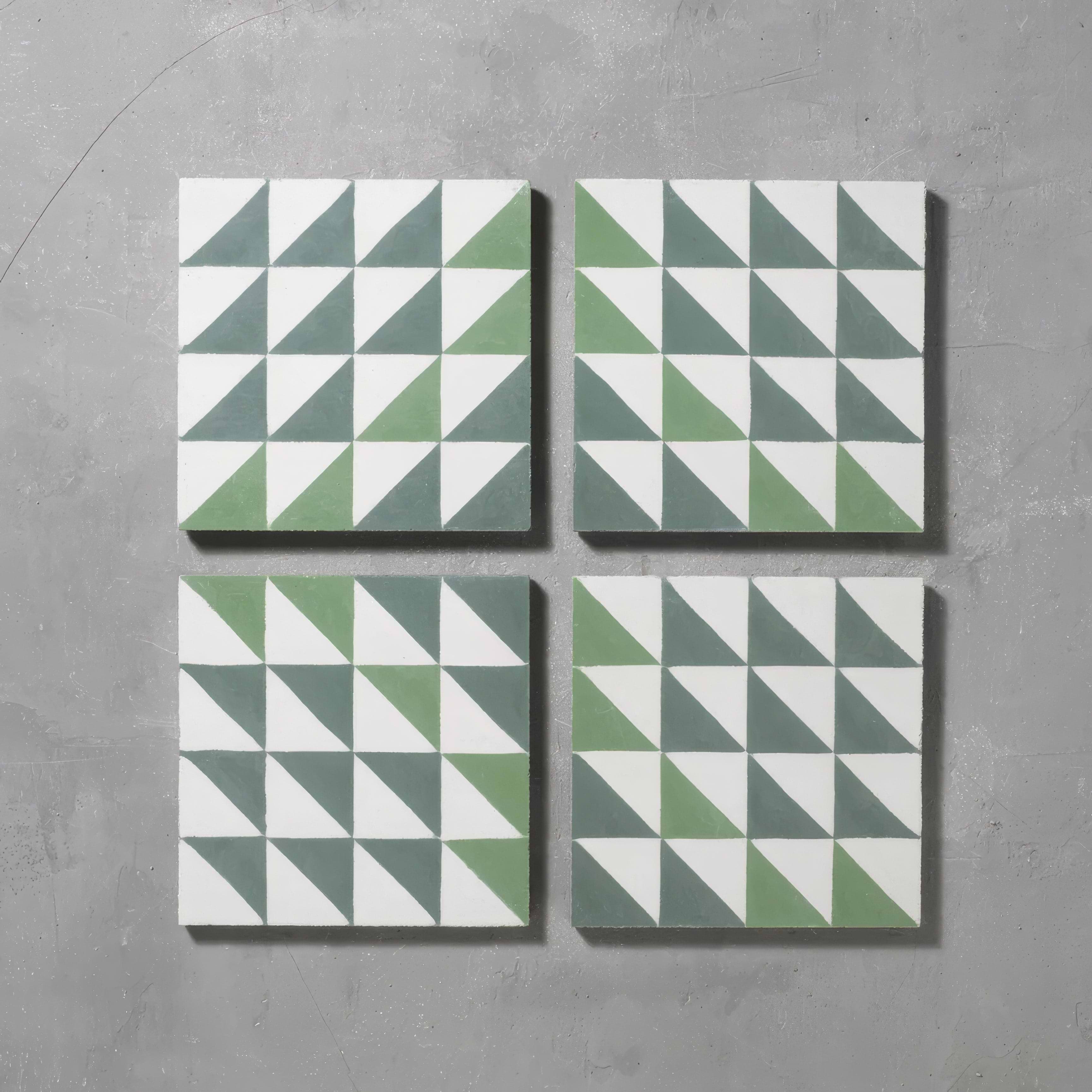 Green Majadas Tile - Hyperion Tiles