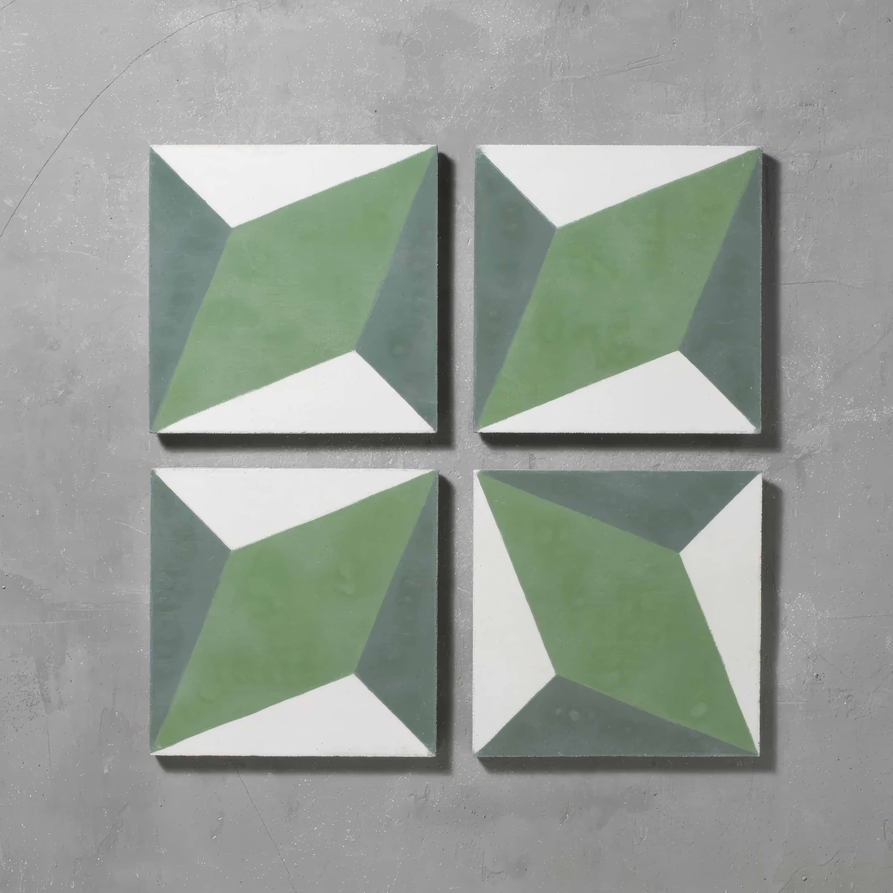 Green Otura Tile - Hyperion Tiles