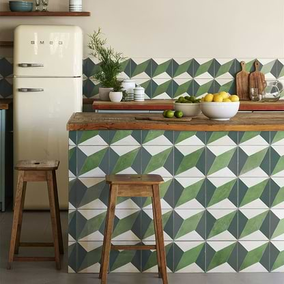 Green Otura Tile - Hyperion Tiles