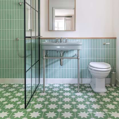 Green Pradena Tile - Hyperion Tiles