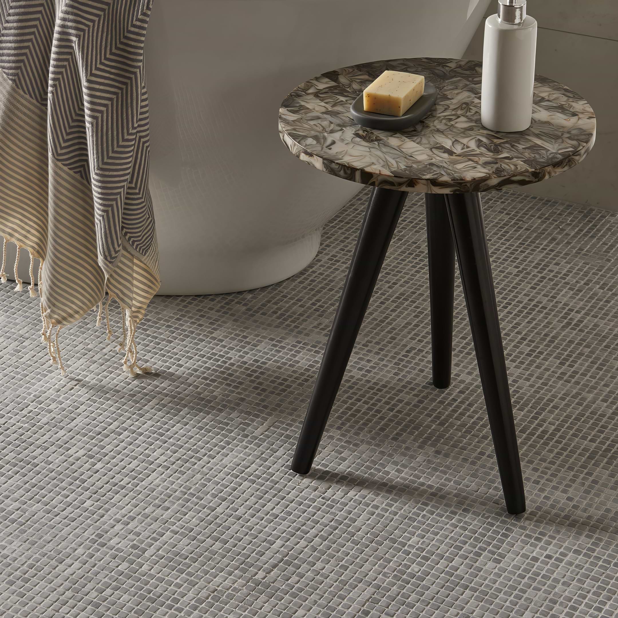 Grisaille 1.0 Venetian Stone Mosaic - Hyperion Tiles