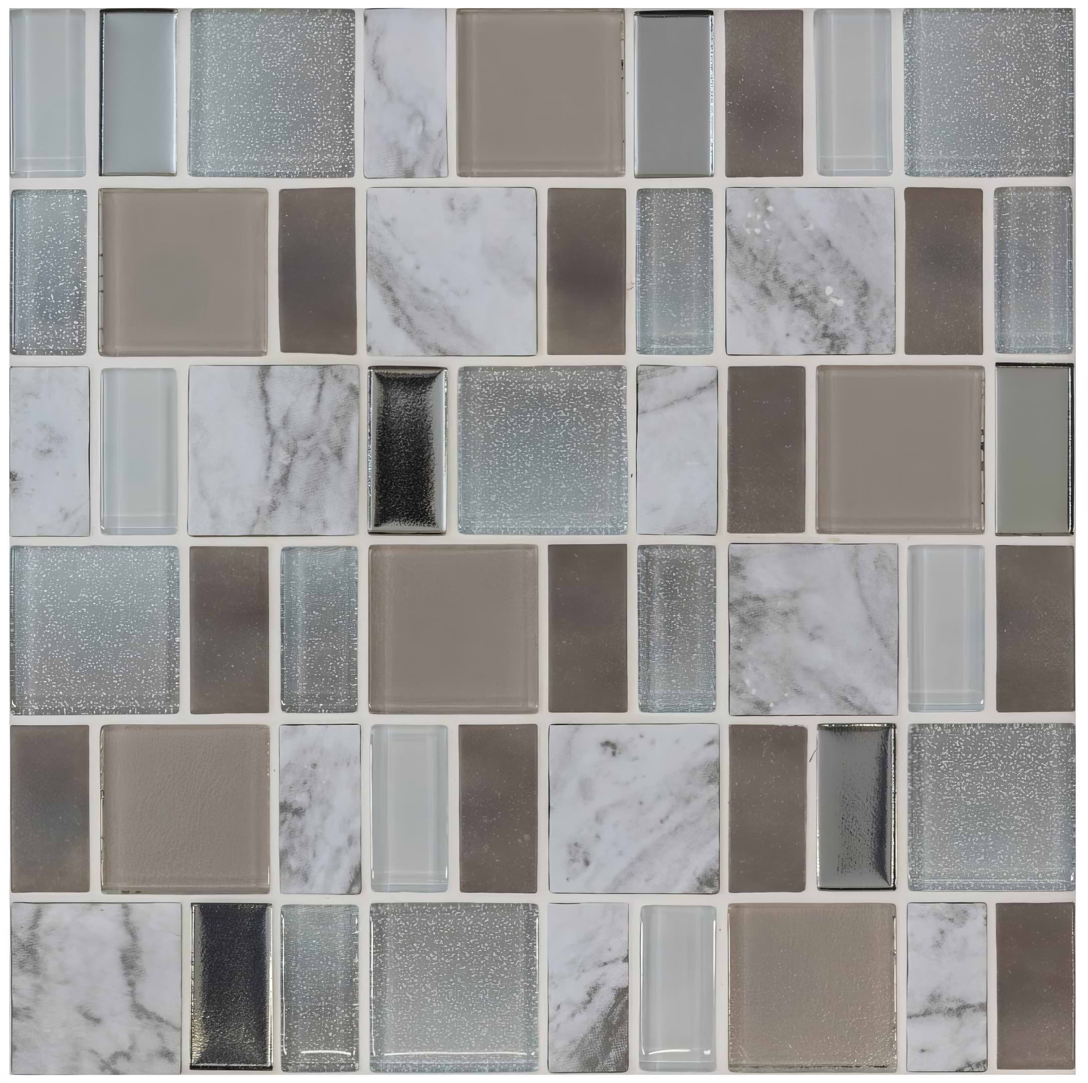 Hoth Rectangle Mix Mosaic - Hyperion Tiles